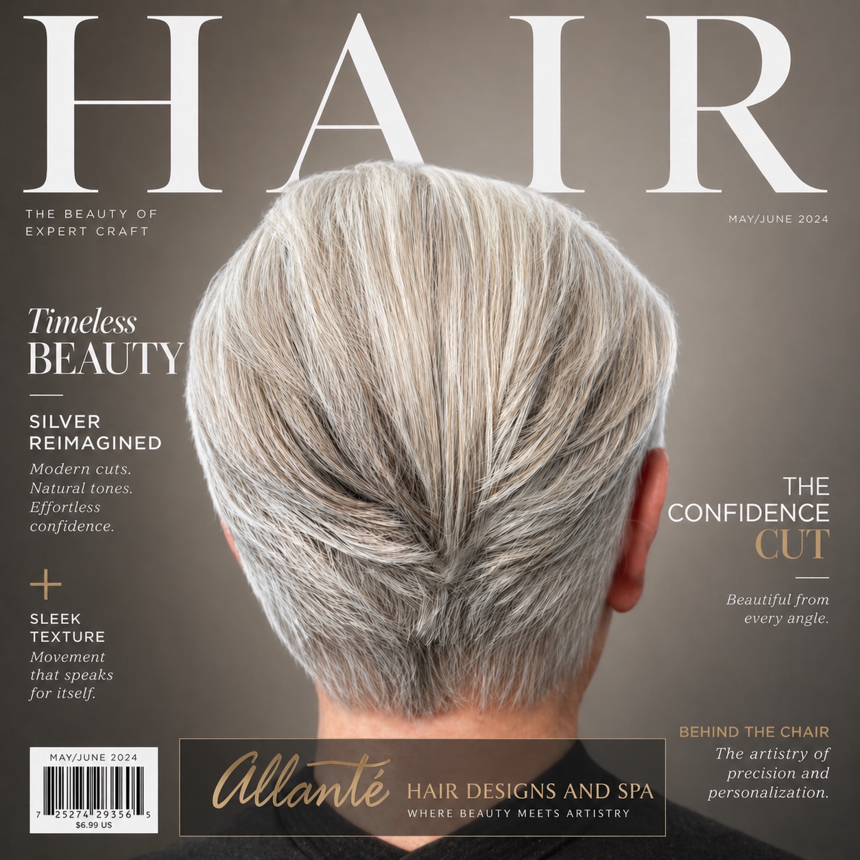 #grey #siverhair #trending #hair #women @allantehairspa