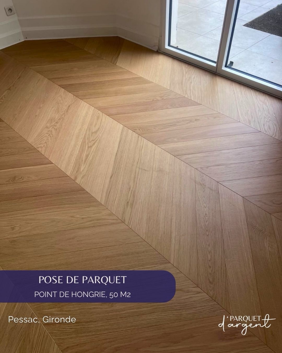 Pose de parquet en point de Hongrie sur 50 m² à Pessac 🪵
Un motif structuré qui apporte du rythme et met en valeur les volumes de la pièce.
📍 Réalisation par Parquet D’argent en Gironde
📩 Devis gratuit sur demande
#parquetdargent #pointdehongrie #posedeparquet #pessac #gironde