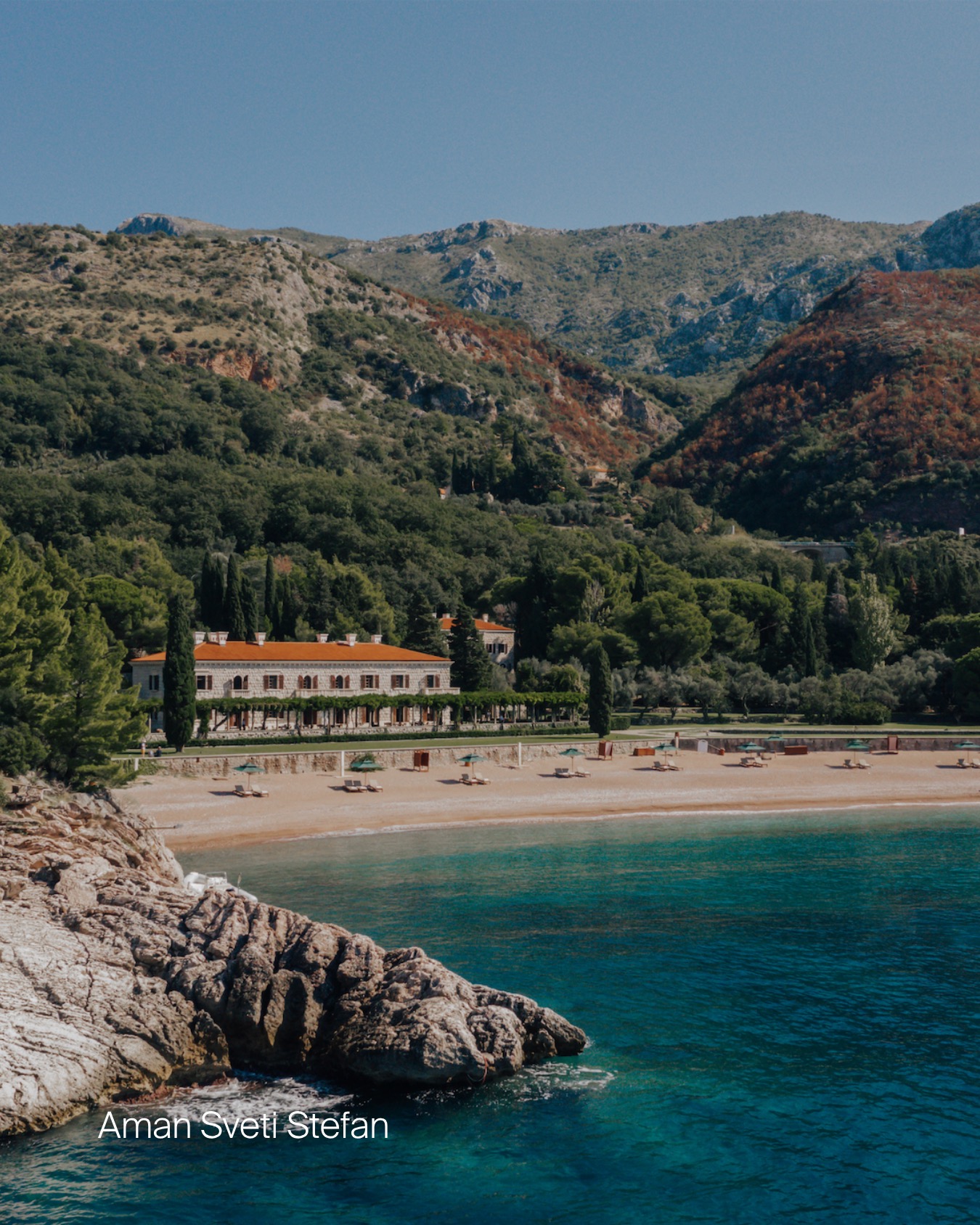 Some places don’t reopen. They return.
Aman Sveti Stefan — Summer 2026.
A private island-village linked to the mainland by a narrow isthmus, with terracotta rooftops, stone cottages and two pink-sand beaches — reopening alongside the royal Villa Miločer from May and the island from July.
Days move between three beaches, slow lunches by the sea, and evenings above the Adriatic at sunset.
Not new. Just exactly where summer should be.
Access, as always, is curated.
UNIQUELUXURY.TRAVEL
—
Images: @amansvetistefan