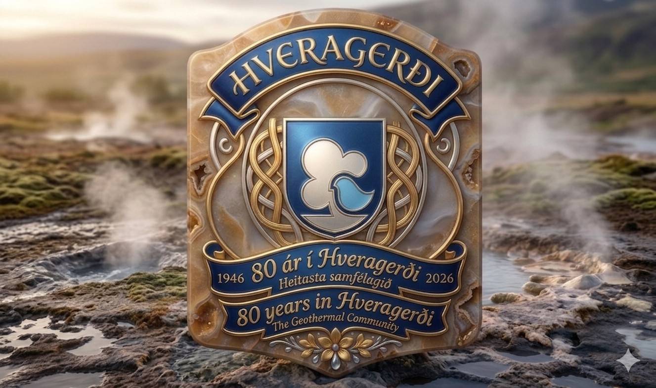 🇮🇸Celebrating 80 Years of Hveragerði!🇮🇸
Hveragerði is buzzing with excitement as it marks its 80th anniversary! Founded in 1946, our town has grown from a unique geothermal area into a vibrant community known worldwide as the "Hot Spring Town."
Beyond its steam and flowers, Hveragerði has always been a town of the arts. For decades, it has served as a sanctuary and inspiration for many of Iceland’s most beloved artists, writers, and creative minds. Our cultural heritage is as deep as our geothermal roots.
The Icelandic flags are up in all their glory, waving in the breeze to mark this historic day.
To honor this milestone, we are thrilled to announce a very special visit. President Halla Tómasdóttir and her husband, Björn Skúlason, will be joining us to celebrate this wonderful occasion. Join us as we celebrate eight decades of nature, community, and creativity!
#iceland #celebrate #historic #visithveragerdi #happy