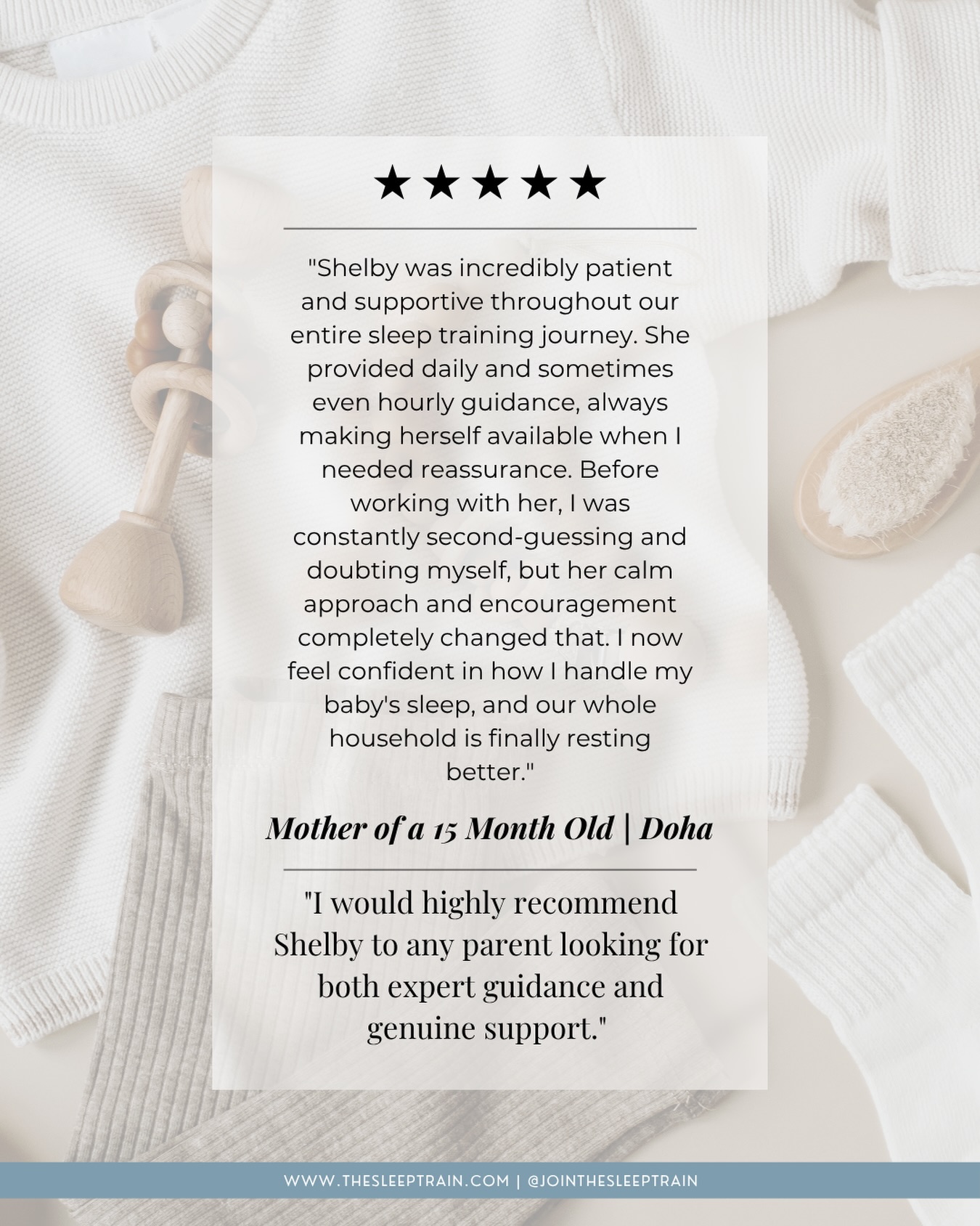 This is why I do what I do. Not just to fix the nights, but to give mums their confidence back.
If you’re at the point where you’d try anything to get your baby sleeping, I want you to know that gentle, supported sleep training exists and it works.
Book a free discovery call.
Link in bio.