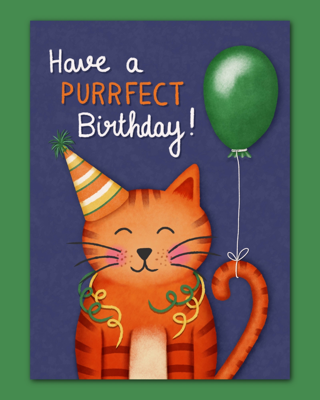 This little cat is ready to party to celebrate your Birthday 🐱🎈
This and more illustrations are available for licensing. Please contact me directly or my agency @advocateart01
#greetingcard #artlicensing #surfacepatterndesign
Happy Birthday - greeting card - surface pattern design - art licensing - adobe fresco - freelance illustrator - art for products