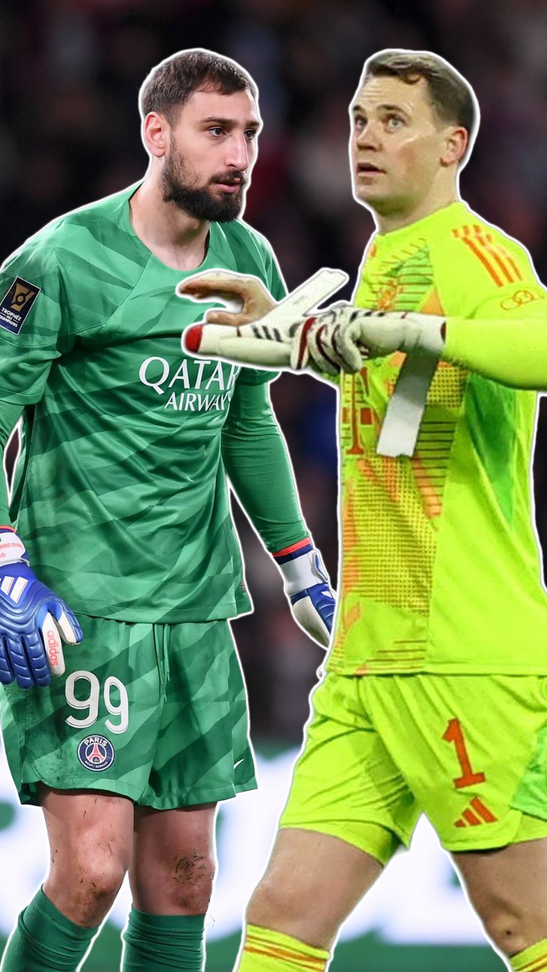 The last time these two teams met was in the 2025 Club World Cup … Donnarumma was still with PSG and Neuer was still class. Cant wait for today game!! #ucl #gk #soccer #football #explore