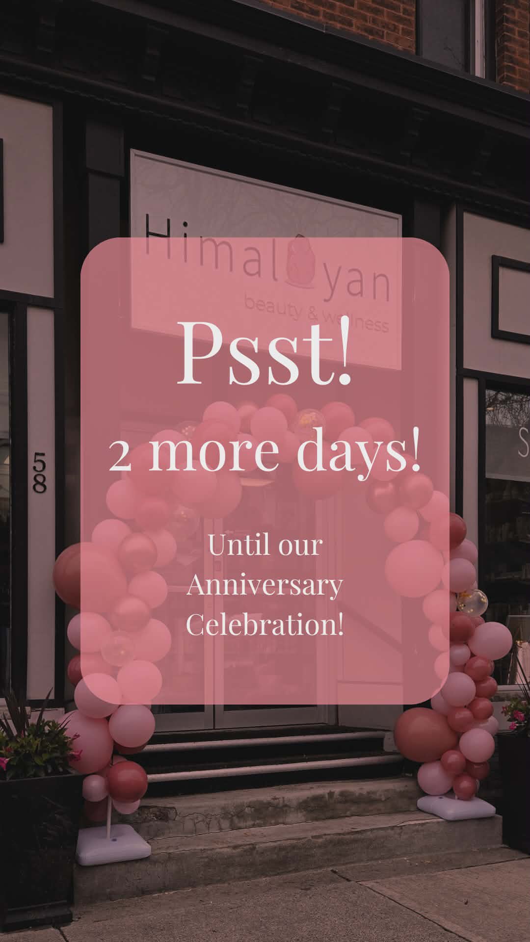 THE COUNTDOWN IS ON!! Only 2 more daysðð»ð«¶ð»
âš ððð¢ðð¡ðð®ðð£ ðð¥ð - ðŒððððððððŒðð ðŸððððœððŒððððâš + ððð¥ð¡ð ðððšð©ðð«ðð¡ ð
Join us May 2nd from 9AMâ5PM for a very special day as we celebrate 9 beautiful years of Himalayan Spa ð€
Weâre also proud to be part of the Downtown Bowmanville ðMaple Festival, alongside so many incredible local businesses!
ð ðððŸðððððð ðŒððððððððŒðð ððððððððð ð
To celebrate, weâre offering 15% OFF our brand new Himalayan Spa Rituals ðª
Wait...Himalayan Spa Rituals? Yes! We haven't officially launched these yet! -- details coming May 1st!ð€«
ðïž ð£ððšðŠ â ðð»ð·ðŒð ð¡ð¢ ð§ðð« on all retail, along with additional in-spa offerings available this day only.
ð ðŠðð¶ðœð² ððŒ ððµð² ð»ð²ð
ð ðð¹ð¶ð±ð² ððŒ ðð¶ð²ð ð®ð¹ð¹ ðœð¿ðŒðºðŒðð¶ðŒð»ð!
â
ððððð©'ðš ððð© ð§ððð¡ ðð€ð§ ð ð¢ðð£ðªð©ð...
Nine years ago, Himalayan Spa began as a vision â one built on passion, intention, and the dream of creating a space where people could truly unwind, reconnect, and feel cared for.
Looking back, itâs incredible to see how much weâve grown and evolved. What started as a small idea has transformed into something so much greater than we could have imagined â a space filled with warmth, healing, and community.
To our amazing clients⊠thank you for trusting us, for choosing us, and for allowing us to be part of your self-care journey. Your loyalty and support over the years mean more than words can express.
And to our dedicated team⊠your passion, care, and commitment are the heart of everything we do. This milestone wouldnât be possible without each of you.
This celebration is truly for all of you ð€
We canât wait to celebrate together.