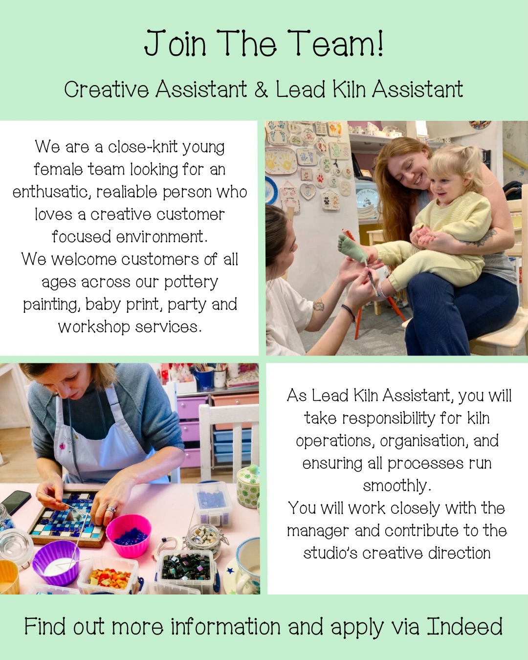 We have an exciting opportunity to join our team!
Find out more via Indeed