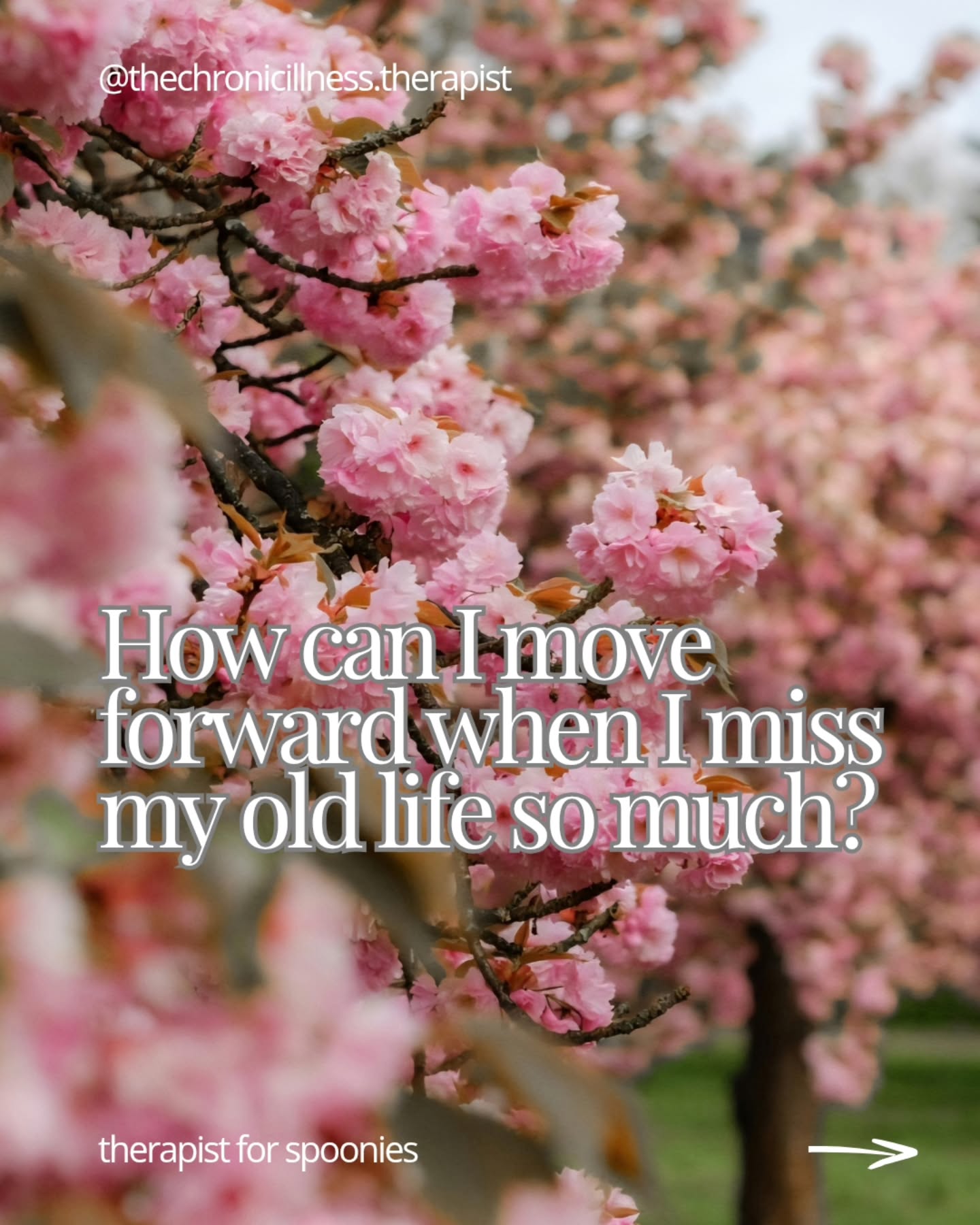 If you're ready to move forward but feel frozen and don't know why read on ➡️
Learning to make space for grief, so that you can finally move forward without fear, is exactly what we work on together.
Move forward knowing what matters most to carry with you, and step into your future with confidence 💜
What is most important for you to carry forward? I'd love to know your thoughts!
#chronicillness #grief