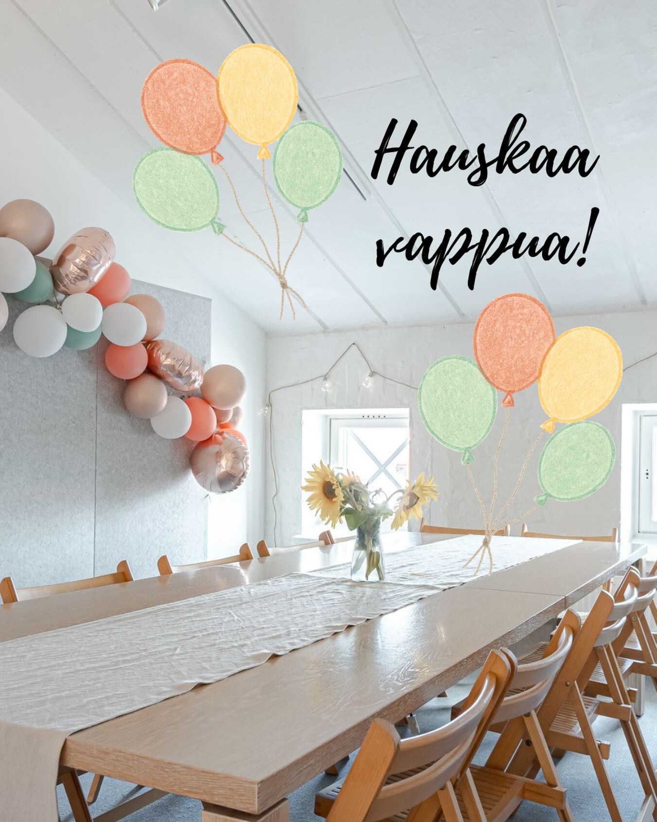 🎈🎈🎈 Hauskaa vappua! 🎈🎈🎈
Tänään vappuaattona Roofilla tunnit pidetään normaalisti, huomenna perjantaina lomailemme! ☀️
📸: @ivstudio_