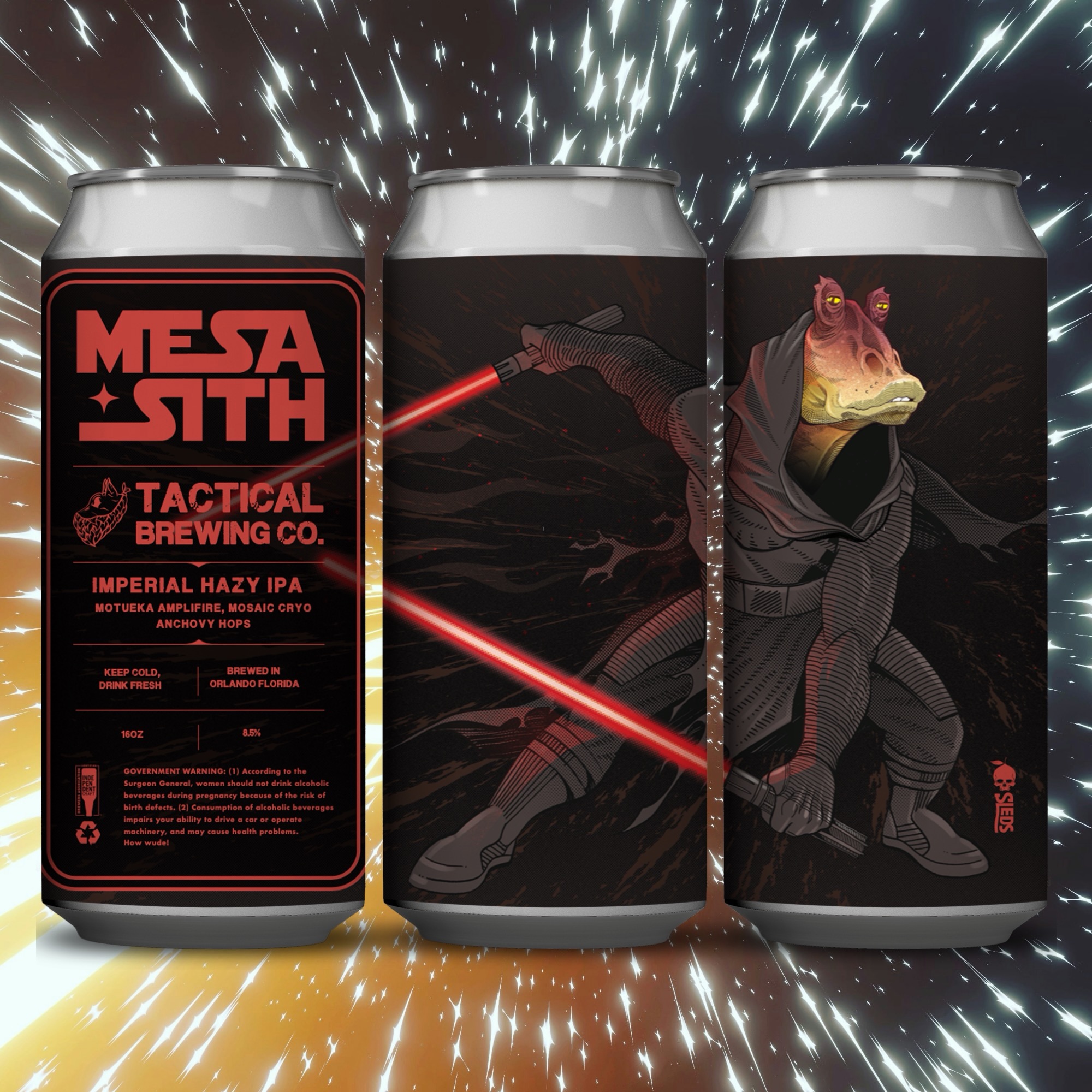 Mesa Sith 😈🍻
An Imperial Hazy IPA loaded with Motueka Amplifire, Mosaic Cryo, & Anchovy hops. Juiicy, punchy, and straight from the dark side.
✨ Dropping May 1st ✨
Then… the force awakens 👇
🌌 RETURN OF THE SIXTH TRIVIA
📅 May 6 | ⏰ 7PM
🍔 Smash burgers by @speakeasyburger (6–9)
🎁 Themed prizes + more surprises
Come thirsty… and may the hops be with you. 🍺🔥
#MesaSith #ImperialIPA #HazyIPA #OrlandoBeer #CraftBeerRelease