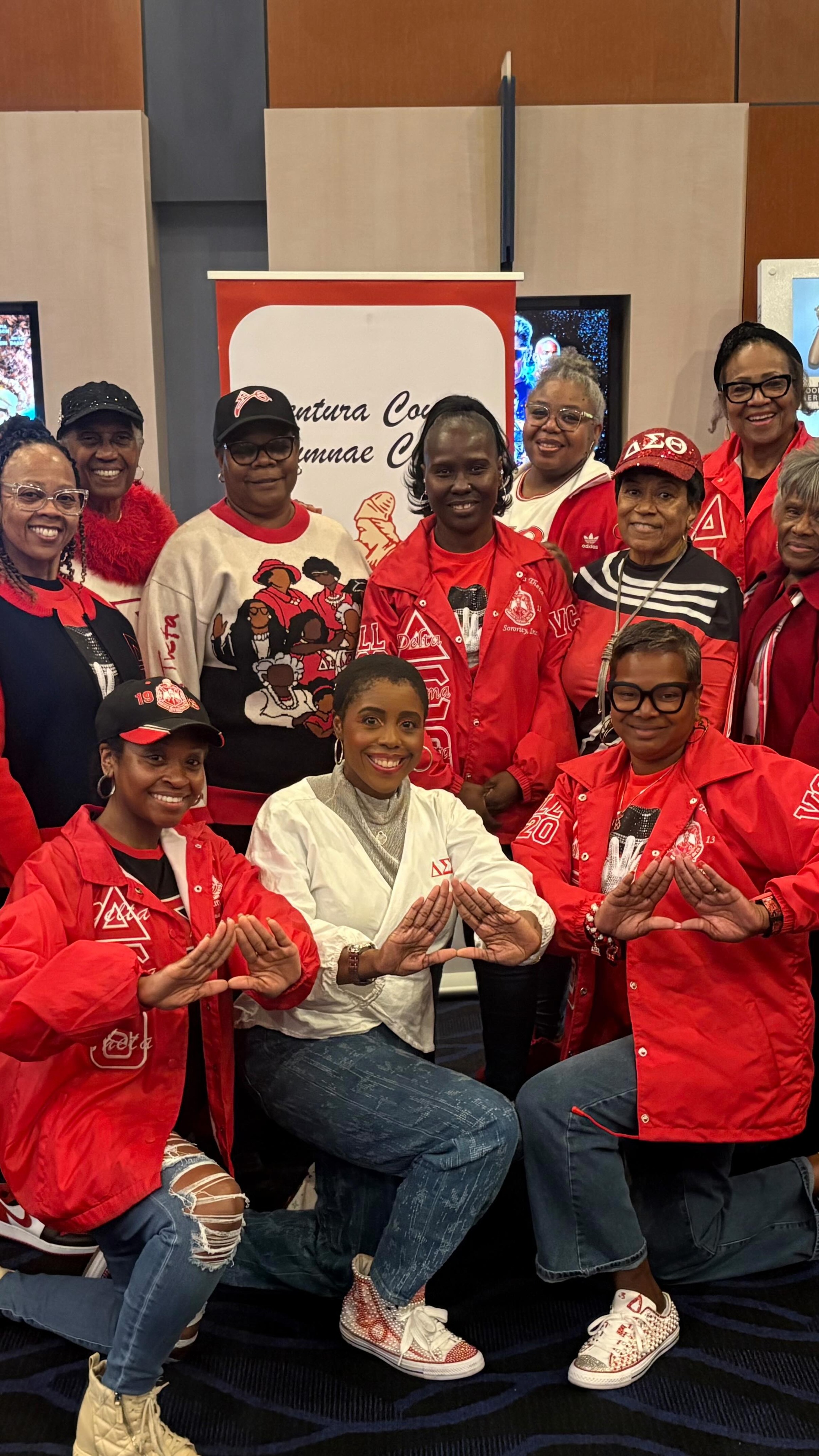 ✨ Red Carpet Success! ✨
The Ventura County Alumnae Chapter of Delta Sigma Theta Sorority, Inc. hosted a sold-out screening of Michael this weekend! 🍿🎬Thank you to everyone who attended, supported, and helped make this another fabulous VCAC red carpet premiere. 🌟
#DSTRedCarpet #DST1913 #dstfarwest #michaeljackson