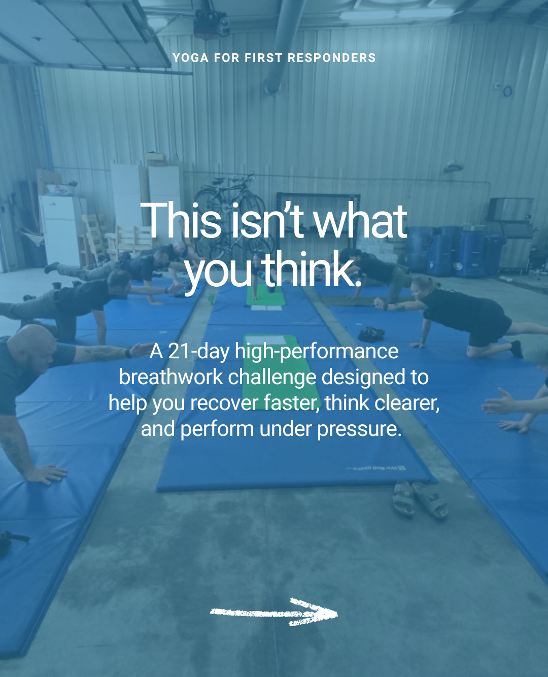 People hear “yoga” and assume recovery or relaxation.
But for us, it’s regulation training for real-world pressure.
Comment BREATHE below and we’ll send you the challenge.
