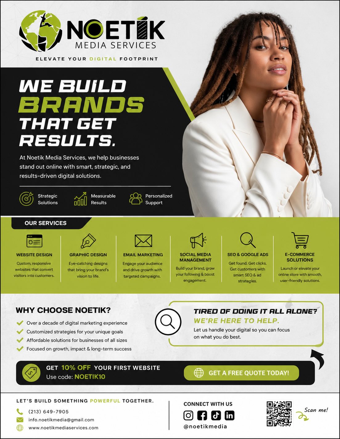 Stop guessing… start growing.📈✅
If your brand isn’t bringing in clients, it’s not about working harder — it’s about building smarter systems.
Let’s turn your online presence into something that actually pays you.
💻 Tap the link in bio or DM