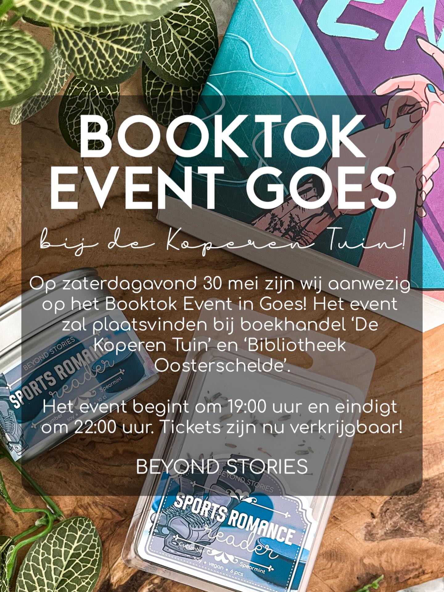 ✨EVENT!✨
En nog een hele leuke aankondiging! Aan het einde van de maand, op zaterdag 30 mei zijn wij aanwezig op het Booktok Event in Goes! Het event zal plaatsvinden op twee locaties namelijk in boekhandel @koperentuin en @bibliotheekoosterschelde 🤗
Je kunt deze avond jouw favoriete boeken laten signeren, creatieve workshops volgen en natuurlijk uitgebreid shoppen op de bookish markt! 😍
Tickets zijn beschikbaar via de website van de bibliotheek. Zien we jou op zaterdag 30 mei? 🥰
.
.
.
#booktok #booktokevent #bibliotheek #booktokeventgoes2026 #bookstagram