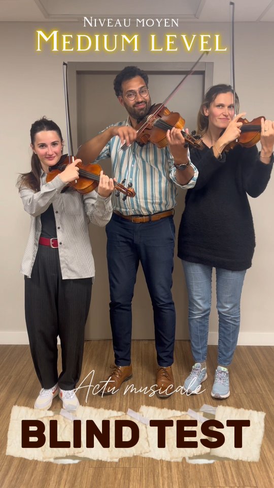 💡 Nouveau blindtest actu ciné 🎬🎶
Alors, vous avez trouvé ? 😄
Venez nous dire votre rapidité en commentaire 🐎
---------
#violin #violincover #instrumentalcover #blindtest #michael
Violon reprise cover blindtest musiques de films quatuor Michael Jackson King of Pop Smooth Criminal hard level