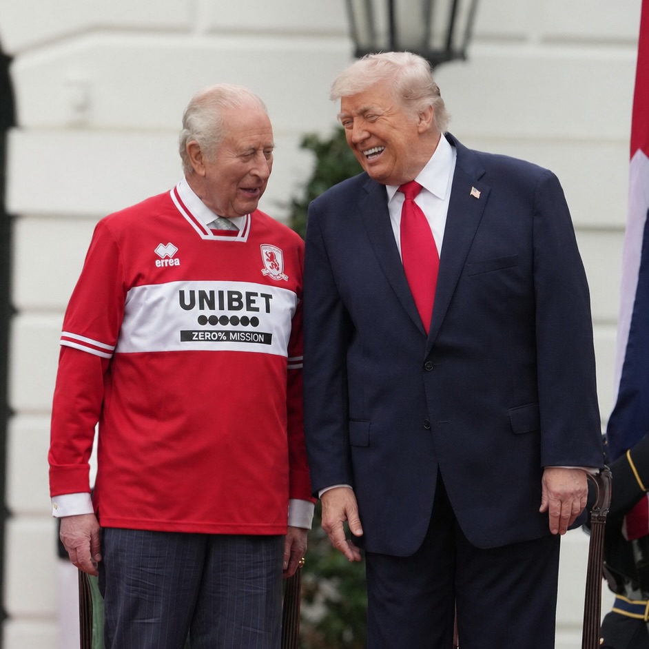 The King was told what must be said, he thought they said to just wear red.
#utb #middlesbrough #teesside