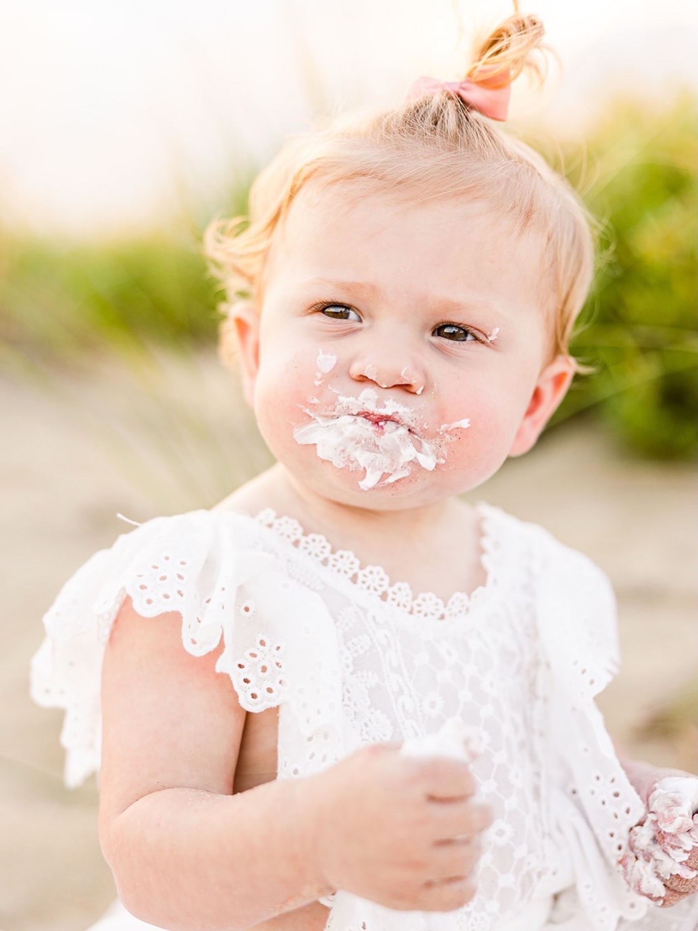 Sweet, sandy toes and frosting-covered smiles 🤍 This dreamy beach cake smash session was full of giggles, curiosity, and the kind of messy magic that makes first birthdays so unforgettable. From the soft ocean breeze to those tiny hands covered in icing, every little detail tells a story worth remembering.
If you’re dreaming of a light, airy, and joy-filled session for your little one, beach cake smash photos are such a beautiful way to celebrate this milestone.
Serving families in Virginia Beach and surrounding coastal areas ✨ Let’s capture your baby’s first birthday in a way that feels natural, timeless, and full of heart.
#VirginiaBeachPhotographer #CakeSmashSession #FirstBirthdayPhotos #LifestyleFamilyPhotography #VirginiaPhotographer