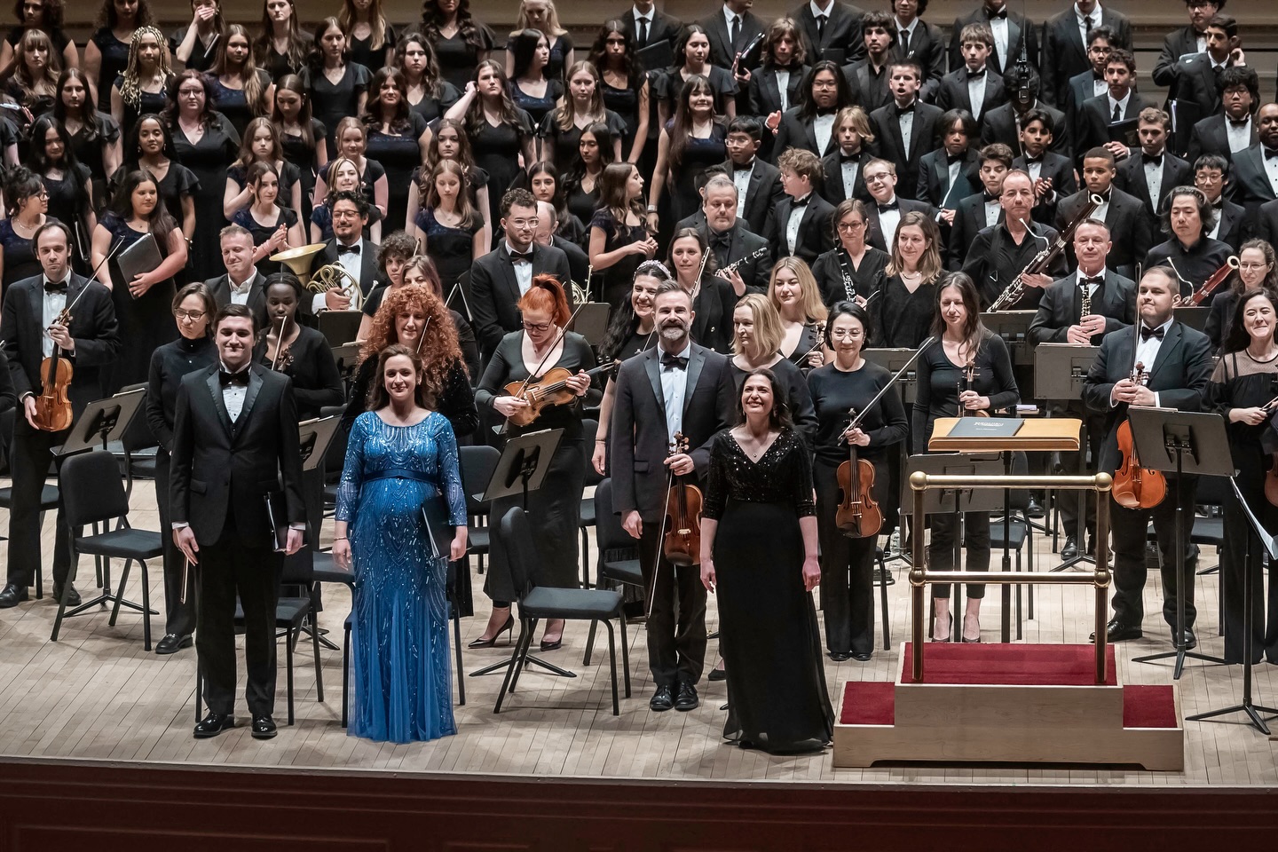 🎉Congratulations to all who performed on Sunday, April 26, 2026, 8:30 PM at Carnegie Hall ✨
✨Conductors: Athena Mertes, Daniel Dunning, Will Chandler, Patrick Bradley, Bruce Henderson Jr.
🎶Soloists: Cristina Maria Castro, Soprano | Ethan Ellis, Tenor | Olga Perez Flora, Mezzo-soprano | Andrew Dwan, Bass-baritone | Richetta N. McNeil | Cynthia Bell
🎻 New England Symphonic Orchestra
🎶Participating Choruses:
Thurman White Academy Advanced Choir, Henderson, NV (Athena Mertes, Director)
Westfield High School Choir, Westfield, NJ (John Brzozowski, Director)
Pusch Ridge Christian Academy Advanced Ensemble, Tucson, AZ (Daniel Dunning, Director)
DeQuincy High School Choir, DeQuincy, LA (Carie Barnes, Director)
Barbe High School Choir, Lake Charles, LA (Travis Stegall, Director)
Tucson High Magnet School Concert Choir, Tucson, AZ (Chizuru Jurman, Director)
Edison High School Acapella Ensemble, Edison, NJ (Joshua Lisner, Director)
Westside Baptist Church, Lewisville, TX (Patrick Bradley, Director)
St. John Church, Grand Prairie/Southlake, TX (Clark W. Joseph, Director)
Austin Chapter of the Gospel Music Workshop of America, Austin, TX (Jonathan Tate, Director)
Fort Worth Chapter of the Gospel Music Workshop of America, Fort Worth, TX (Jewell Kelly, Director)
Dallas Chapter of the Gospel Music Workshop of America, Dallas, TX (Patrick Bradley, Director)
Friendship Baptist Church of The Colony, TX (Kevin. O. Davis, Director)
Texas Mass Choir, Lewisville, TX (Patrick Bradley, Director)
The Birmingham Ensemble, Birmingham, AL (Bruce Henderson Jr., Director)
The Boys’ Latin of Philadelphia Brothers In Song, Philadelphia, PA (Renard Golden, Director)
Talladega College Choir, Talladega, AL (Bruce Henderson Jr., Director)
👏 Bravo to all performers! 🎶✨
Photo Credit: @violagophoto
See more photos: https://prints.violagophoto.com/
Password: forte1
#CarnegieHall #OntheMAP2026