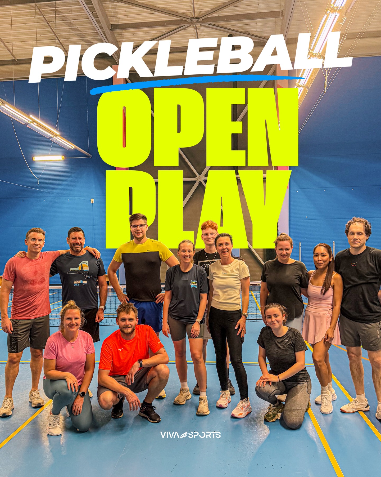 Fill your 🗓️ May with pickleball! 🎾🥒
Every Sunday this month we’re continuing Pickleball Open Play at Jeremi Sport Prague 13. No experience needed, all levels welcome, and we’ve got rackets ready for you.
Just show up and play.
📅 Every Sunday in May
🕣 19:30 – 20:30
📍 Jeremi Sport Prague 13
👉 Link in bio to sign up