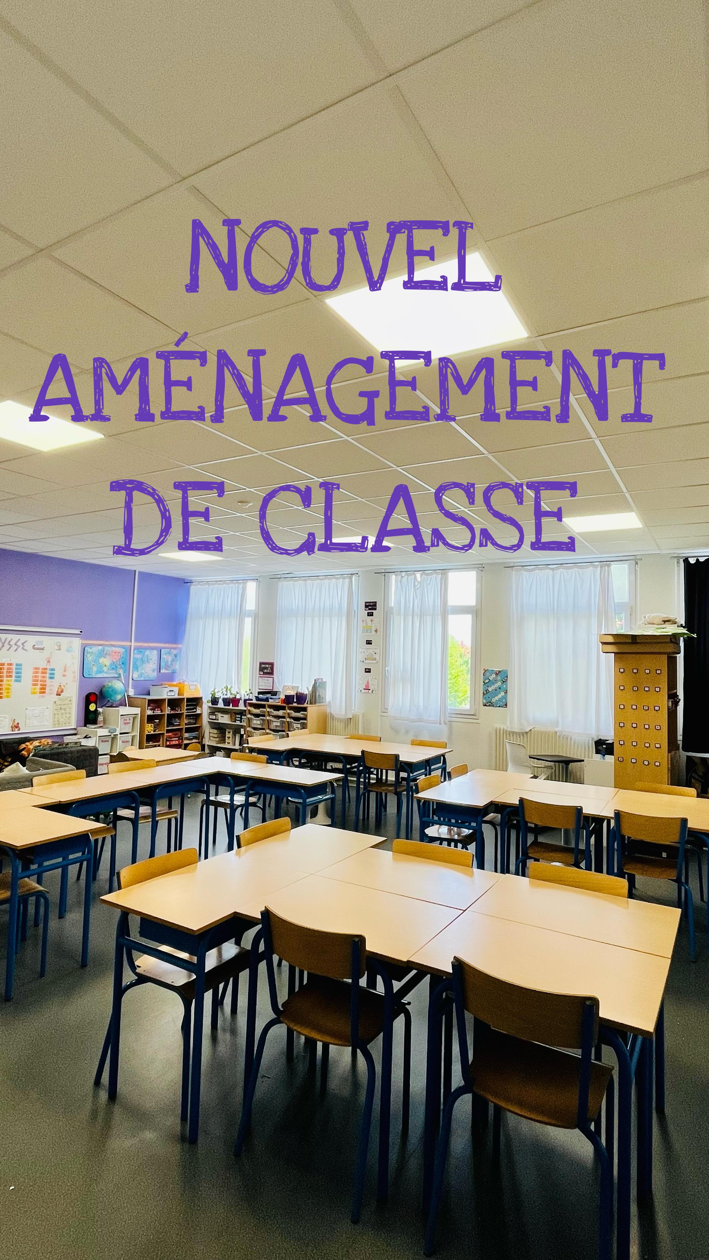 A•G•E•N•C•E•M•E•N•T
▶️ Qui a, comme moi, la folie du déménagement des meubles de sa classe par ici ? 🤪
Cette fois ce sont les délégués (les 2 délégués et leurs remplaçants) qui ont proposé au conseil des élèves de faire 4 ilots et de gérer chacun un ilot.
Ils se sont répartis les différents profils d’élèves dans les tables et ont décidé de gérer par groupe le nettoyage, le rangement et le bruit !
Ils ont voté et j’ai dit OK ! Ça fait donc 3 jours que l’on essaye et c’est plutôt pas mal, on va voir ce que ça donne par la suite ! 🤞
Bon dimanche et bonne reprise la Zone C !
Maitresselili_lh ✨
#maitresselililh #teampe #cm2 #cm1 #classroomtour
