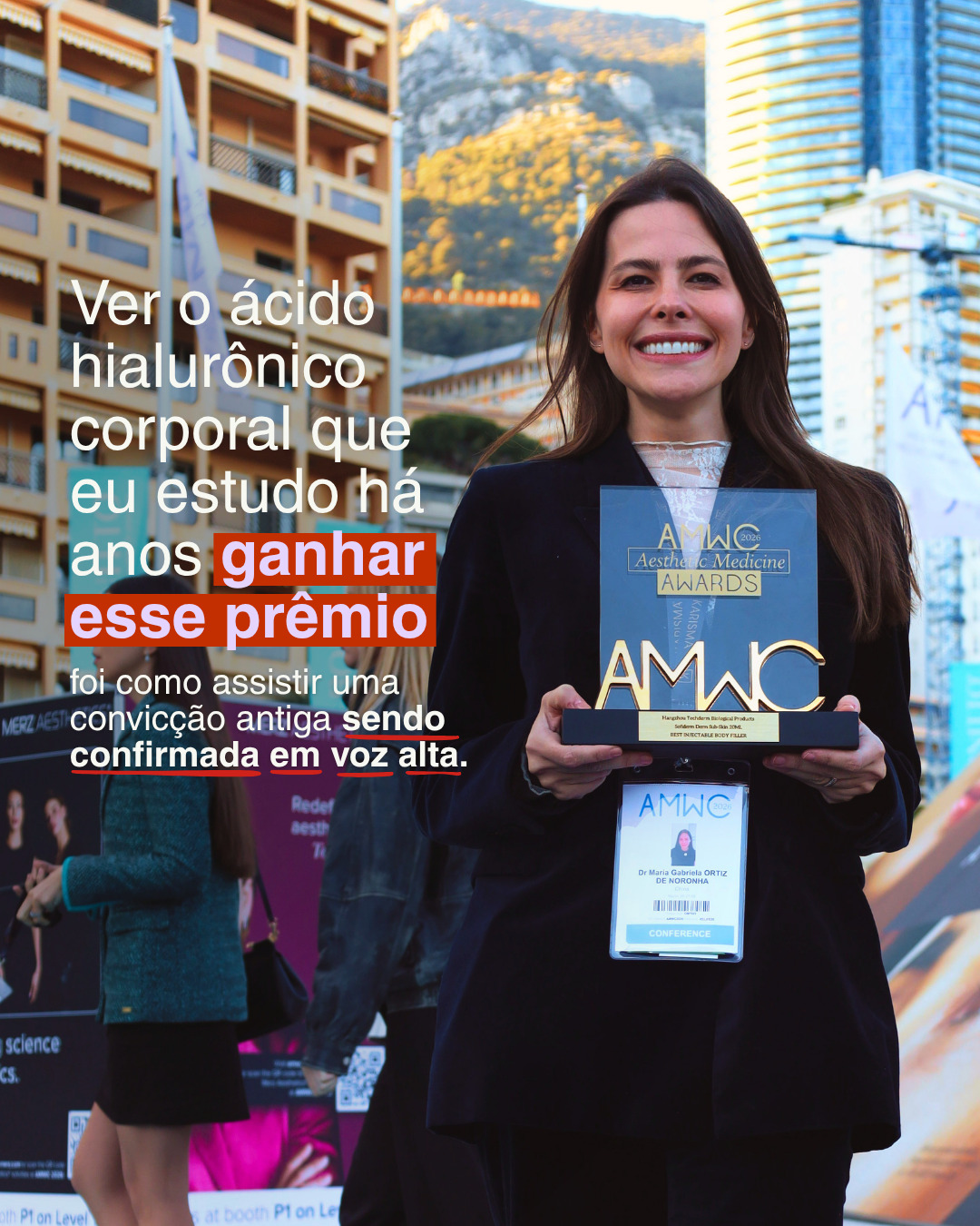 Eu acho muito difícil dissociar esse prêmio de todo o caminho que veio antes dele: os estudos, a prática, a confiança construída aos poucos, o uso real no consultório... talvez por isso tenha mexido tanto comigo.
Tem conquista que impressiona, e tem conquista que confirma. Essa, pra mim, teve muito desse segundo lugar. ✨