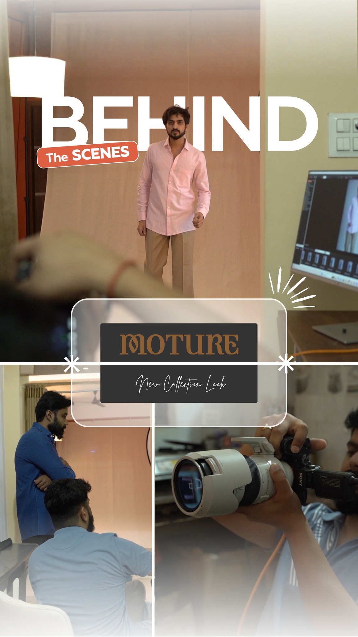 Shhh… the real reveal is coming soon 👀
For now, here’s a sneak peek of Moture’s newest collection in its rawest form — the look test.
👉 Follow Werprime to catch the reveal first!
Let's connect!
#Werprime #MotureFashion #BTSReel #FashionWorkflow #LookTestShoot #DesignProcess #FashionCreators #StayTuned