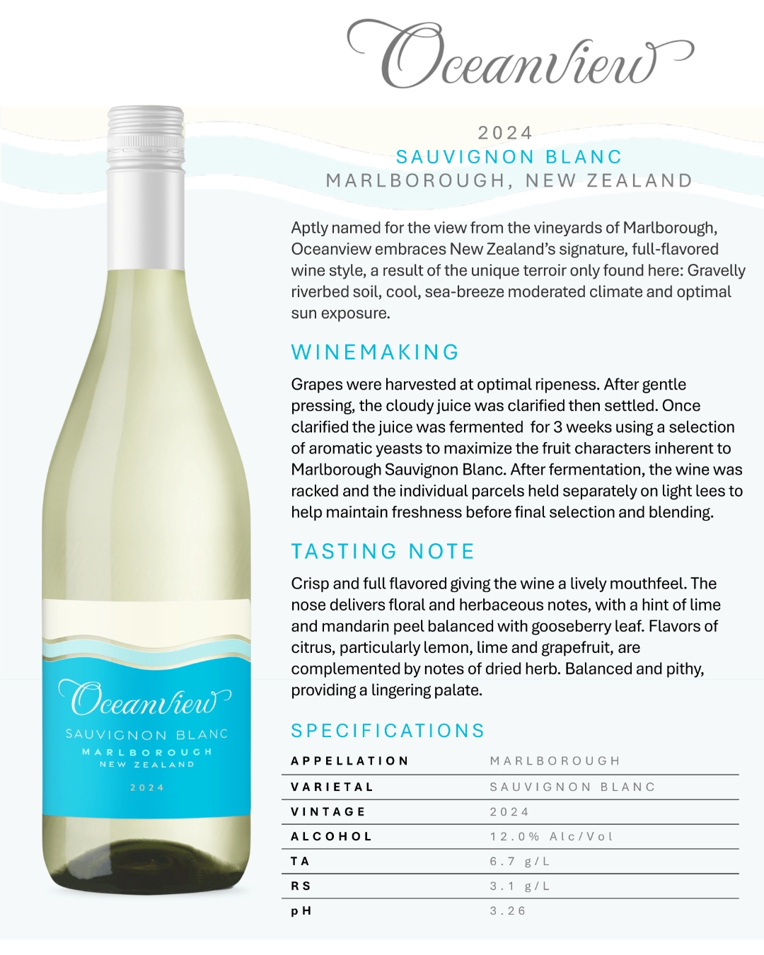 🌊 Oceanview New Zealand Sauvignon Blanc 🌿
Experience the vibrant zest of this crisp, full-flavored delight! Bursting with citrus notes—think tantalizing lemon, refreshing lime, and zesty grapefruit—this wine leaves a lingering impression on your palate. Cheers to unforgettable moments! ✨
#SauvignonBlanc #WineLovers #OceanviewExperience
