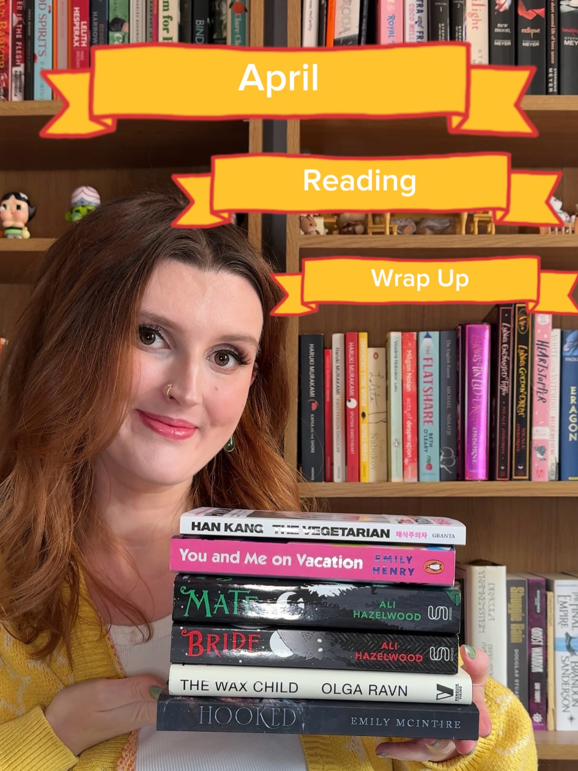 April Reading Wrap Up! ☀️ 📚
I ended up reading 6 books this month! What did you read in April? What are you looking forward to reading in May?
•••
#readingwrapup #reading #reader #romance #books