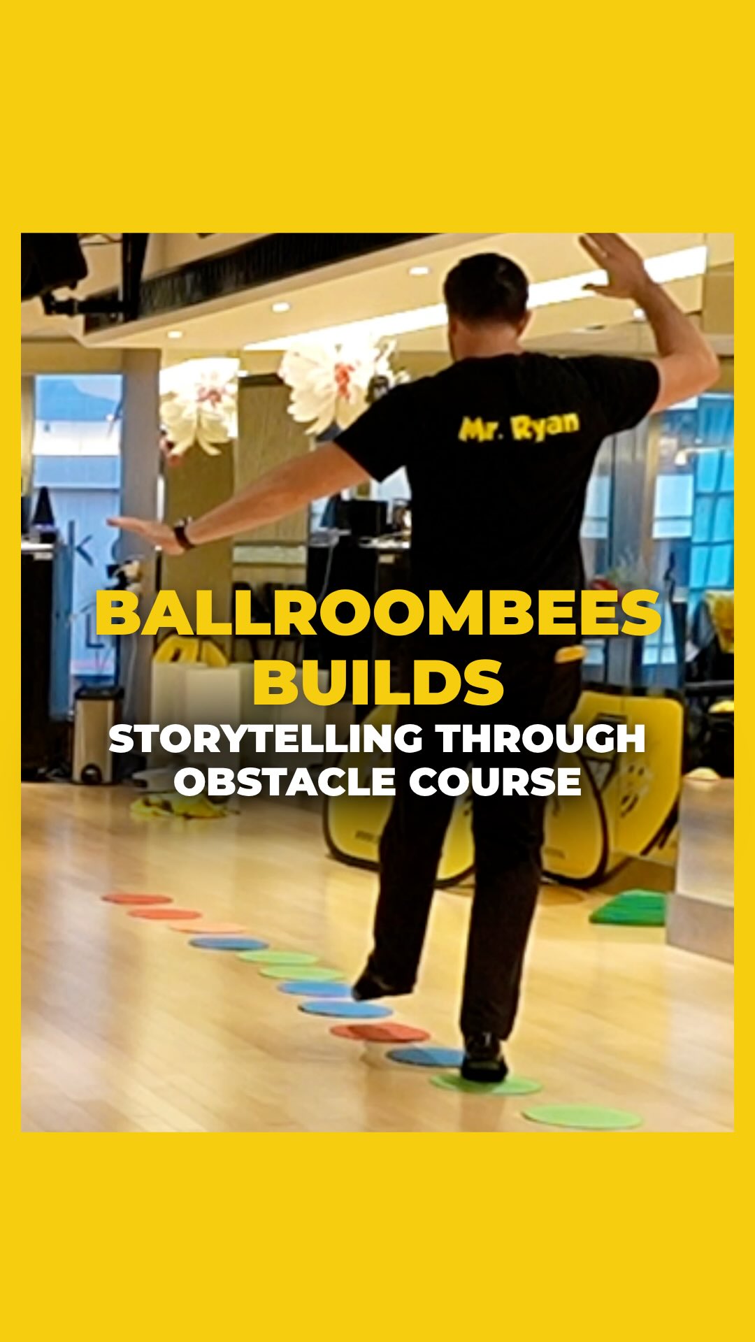 At BallroomBees, we don’t just build obstacle courses; we build worlds. 🌍🐝
We believe that movement is more than just exercise - it’s an adventure.
By weaving storytelling into our builds, we turn physical challenges into imaginative journeys that keep our little bees engaged, focused, and laughing!
By transforming a simple beam into a dragon's tail or a spot into a glacier, we help children develop executive function, spatial awareness, and creative problem-solving skills - all while they think they’re just playing!
#BallroomBees #BallroomBeesBuild