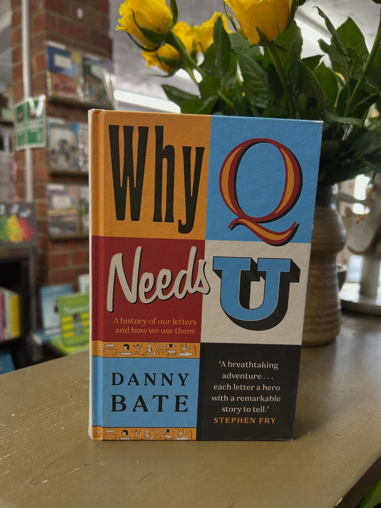 Ever wondered where we get the letters of the alphabet from? Or why Z is the sixth letter for the Greeks, yet the last for us? Or why Q needs to be followed by U?
Well now you can find out! Linguistic expert Danny Bate (and local Norfolk Boi) will be joining us on Thursday 7th May at 6.30pm to take us on a fascinating odyssey through the English alphabet.
This a FREE event in the shop, please just email, phone or pop in the shop to register your interest.
📧 info@wordsandwonderbooks.com
☎️ 01366 691093
‘A wonderful achievement! A breathtaking adventure through the alphabet – each letter a hero with a remarkable story to tell. An absolutely delightful read, filled with jewels of lightly worn scholarship and dazzling insight. I just couldn’t recommend it more highly.’
Stephen Fry
#norfolk #bookshopevents #downhammarket #independentbookshop #linguistics