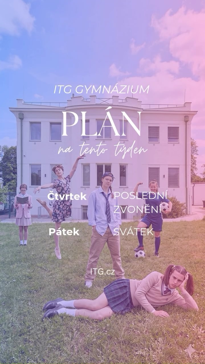 Tento týden nás čeká GENDER SWAP 😎✌️ Jste ready? #itg #gymnazium #genderswap