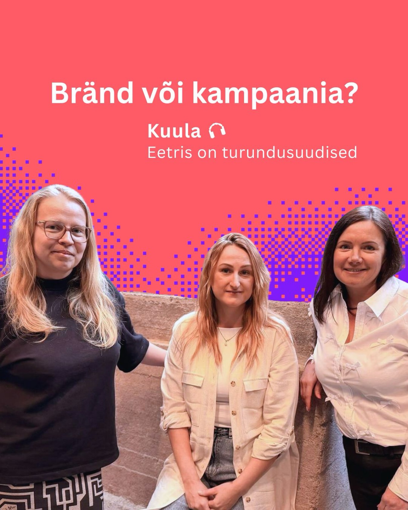 Kas bränd või kampaania? 🤷♀️
“Turunduses käib pidev vaidlus, kas investeerida brändi ehitamisse või keskenduda kiiret tulemust toovale kampaaniaturundusele. Maxima Eesti brändijuht Arabella Arro selgitab, kuidas nemad seda Maximas teevad ja mõõdavad.”
Lisaks jagab selles “Eetris on turundusuudised” saates Mediabrokeri äriarenduse ja innovatsiooni juht Britta, miks bränd ei ole “nice to have”, vaid eeldus sellele, et kampaaniad üldse tulemusi toovad. Ja kuidas järjepidev brändiarendus toetab ka performance’i.
🎧 Kuula saadet Äripäeva raadios või Spotify’s