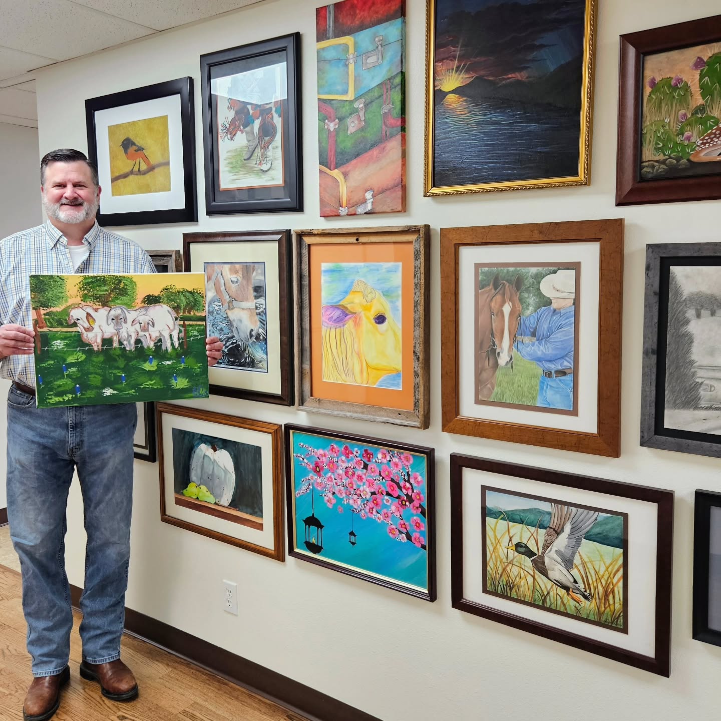 A great night at the Brenham ISD Education Foundation Annual Fundraiser, and we came home with a new piece to add to our collection!
We love supporting an event that gives back in such a big way to our local schools, students, and educators. 💚
Now the real question is... where are we going to put it? Looks like we'll need a new wall next year! 🖼
#BATCO #artwork #brenhamisd