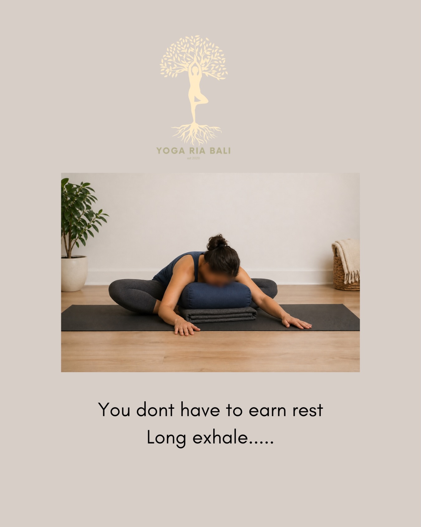 Not everything needs to be earned
some things…
are meant to be received
support
softness
care
stay here a little longer
hand on heart, hand on belly
and notice what happens
when you stop holding
You are allowed to receive
In frame - Supported Baddhakonasana
#baddhakonasana #boundanglepose #selfcare #returnhome #ubudyoga