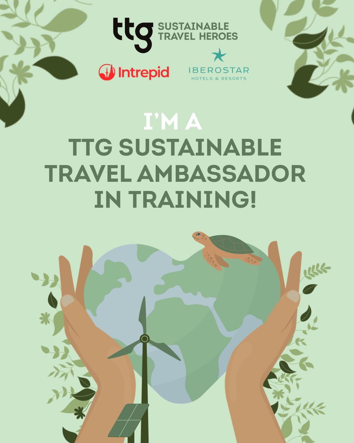 Really exciting news 💚
I’m proud to announce that I have been selected to join @ttgmedia Sustainable Travel Heroes programme with @intrepidtravel @iberostar for 2026.
As you know I’m passionate about travel & creating wonderful trips for my lovely clients. We are privileged to be able to explore the world and it means so much to me about the mark we leave (or not) whilst on our adventures. Whether it’s giving back to local communities or making informed choices about protecting wildlife and animals in captivity I hope to be able to help my future clients travel in a more responsible way! I’m excited about this new learning and look forward to sharing with you along the way 💚