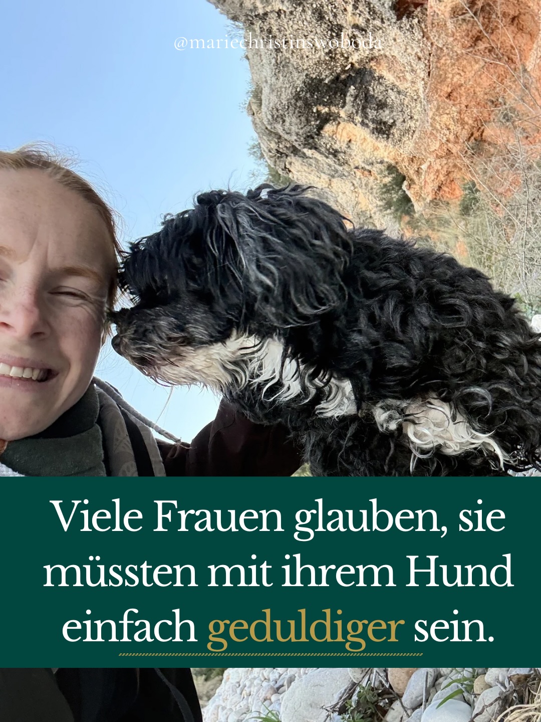 Viele denken zuerst, sie müssten einfach noch geduldiger sein.
Dabei lohnt sich manchmal die ehrlichere Frage:
Wie viel trägst du innerlich eigentlich längst, bevor überhaupt etwas passiert?
Mein Self-Check-in hilft dir, das für euch einmal in Ruhe anzuschauen, fast wie früher ein Selbsttest, nur mit mehr Tiefe.
Kommentiere CHECK, wenn du ihn haben möchtest.
#hundmenschbeziehung #lebenmithund #traumasensiblescoaching #beziehungstatthundetraining #nervensystem
Hundebeziehung
Überforderung mit Hund
Hundebegegnungen Stress
Beziehung statt Training
Nervensystem Hund Mensch