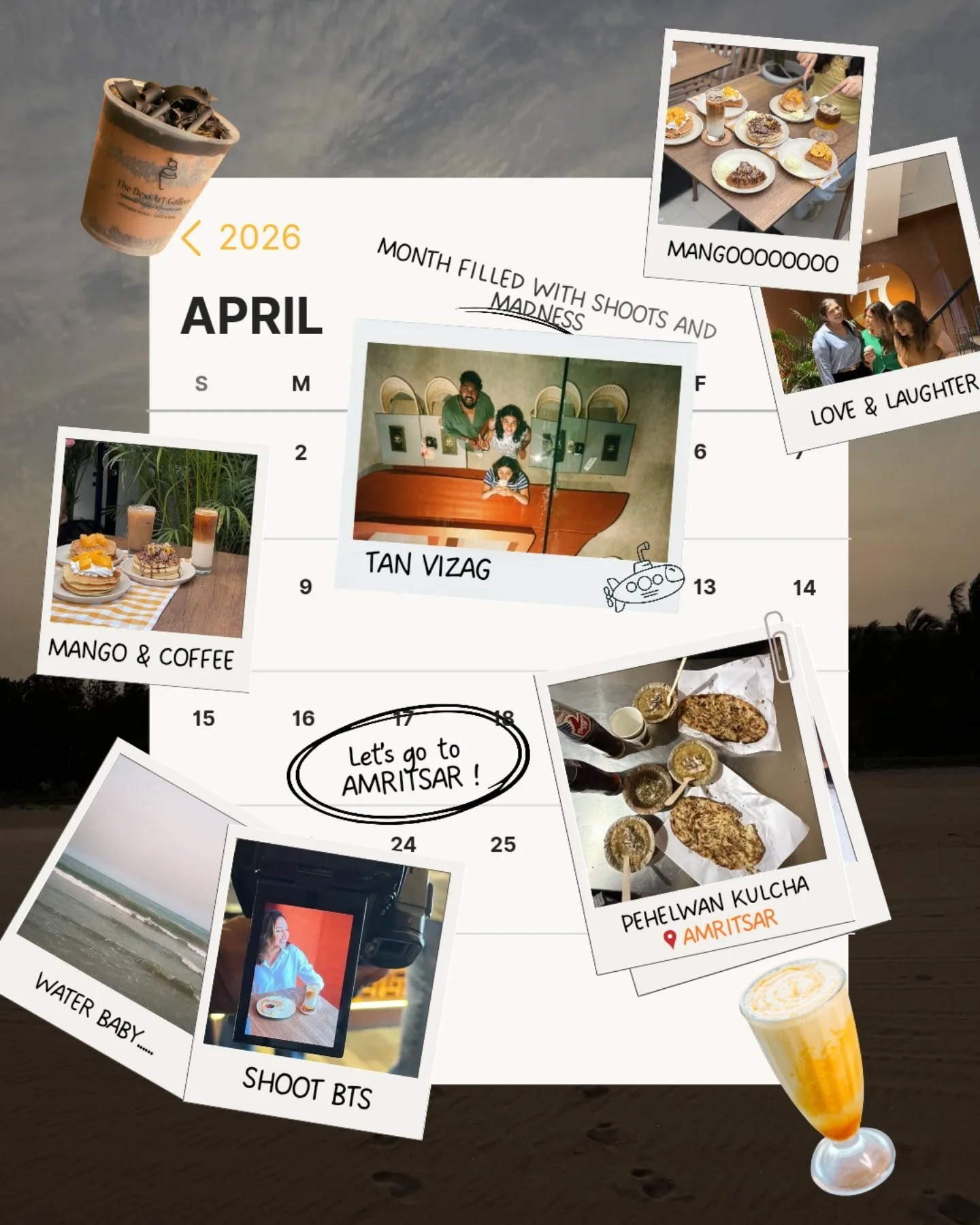 APRIL YOU BEAUTYYYYY π€π₯
Back-to-back launches, endless shoots, and chaos all around - but we still did what we do best: SLAY π
(Tan, dessart gallery, shoot, sheikh chang singh, coffee, shake, mango, wafflesome, camera, agency, marketing, selfie, fyp, feed, shoot, cake, cheesecake, pancake, waffle, love, instagram, post )