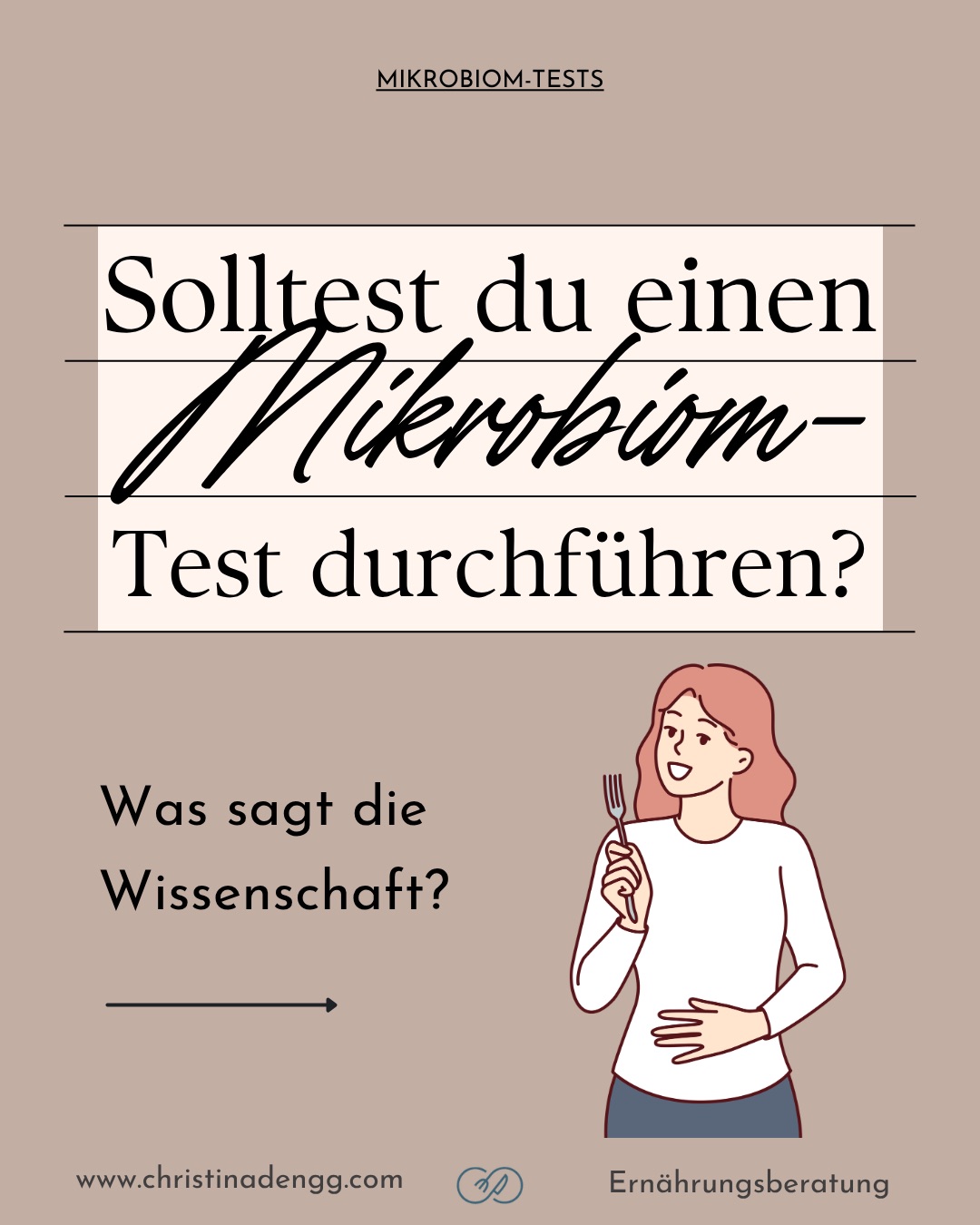 Unser Darmmikrobiom ist spannend und wichtig – kein Wunder, dass Tests immer beliebter werden. Sie versprechen Antworten auf die Frage, ob dein Darm „gesund“ ist und welche Bakterien dir fehlen. Klingt praktisch, oder?
👉 Die Wissenschaft sagt: So einfach ist es nicht.
Denn wir wissen noch gar nicht genau, wie ein „optimales“ Mikrobiom überhaupt aussieht. Unterschiede sind völlig normal und nicht automatisch ein Problem.
Die Deutsche Gesellschaft für Hygiene und Mikrobiologie sowie die Deutsche Gesellschaft für Gastroenterologie raten deshalb klar von solchen Tests ab.
Investiere dein Geld lieber in das, was deinem Darm wirklich hilft:
🌱 eine abwechslungsreiche, ballaststoffreiche Ernährung
🚶♀️ ausreichend Bewegung
🧘 weniger Stress
⏳ und Geduld
Fazit: Mikrobiom-Tests klingen verlockend, sind aber (noch) keine verlässliche Grundlage für gesundheitliche Entscheidungen.
#mikrobiom #ernährungsinfos #ernährungswissenschaft