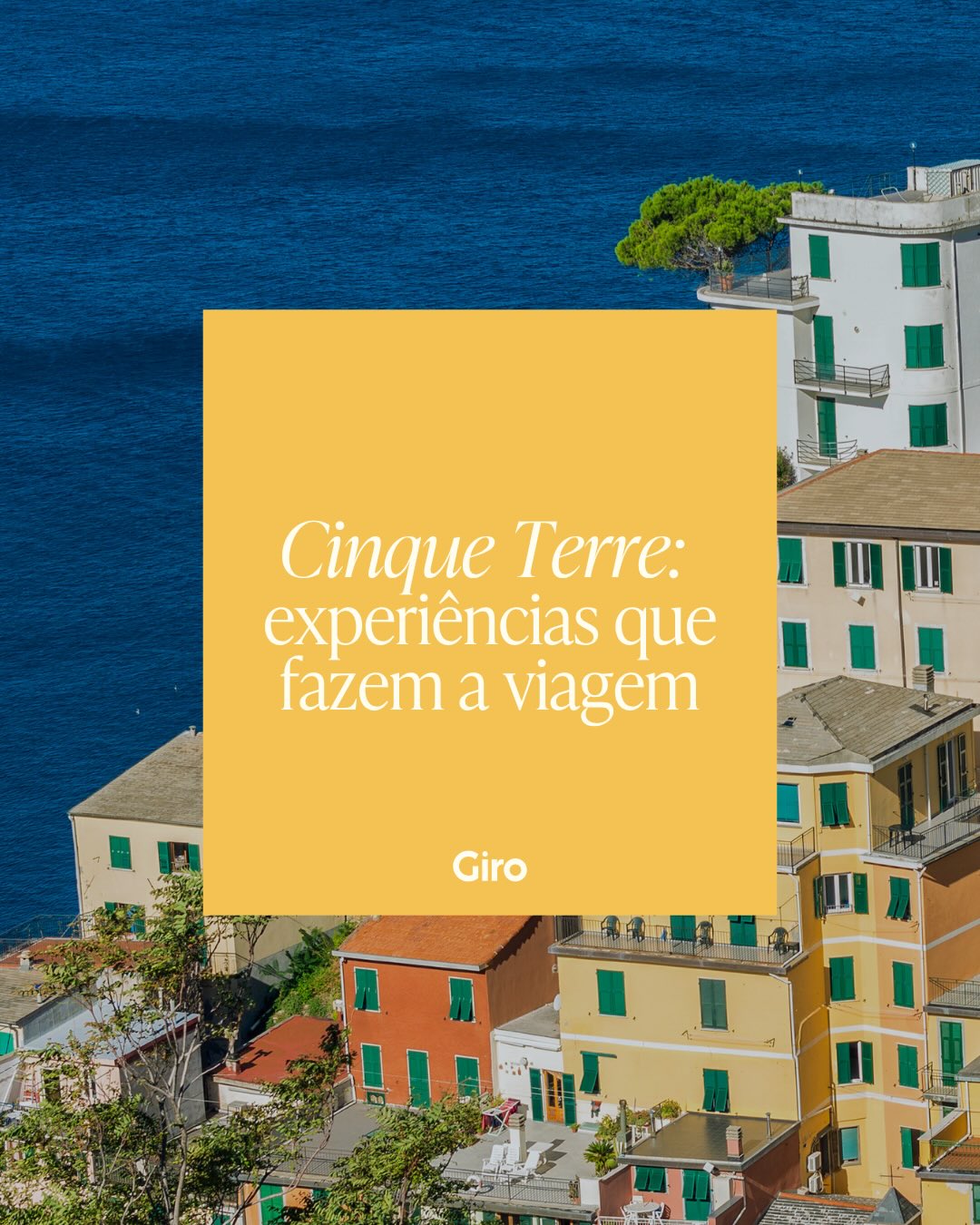 Cinque Terre é um dos destinos mais icônicos da Itália, mas isso não significa que a experiência venha pronta 🏖️🛶
Entre vilas cheias durante o dia, deslocamentos mal planejados e roteiros feitos para “ver tudo”, é fácil passar pela região sem realmente aproveitar o que ela tem de melhor.
A diferença não está no destino, mas na forma como a viagem é construída. Dormir nas vilas, escolher melhor os percursos e entender quando ir, tudo isso muda completamente a experiência.
Se quiser conhecer Cinque Terre assim, a Giro organiza o seu roteiro 🧡
#cinqueterre #dicasdeviagem #veraonaeuropa