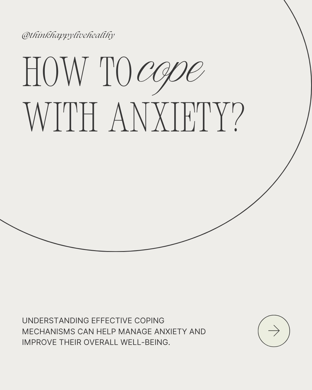 A few simple ways to come back to yourself when anxiety takes over.
Save this for when you need it.
If you’re looking for deeper, long-term support, our anxiety therapy services are here for you.
Book a free 15-minute consultation at thinkhappylivehealthy.com
-
#anxietytools #selfregulation #mentalhealthmatters #anxietytherapy #wellnesssupport