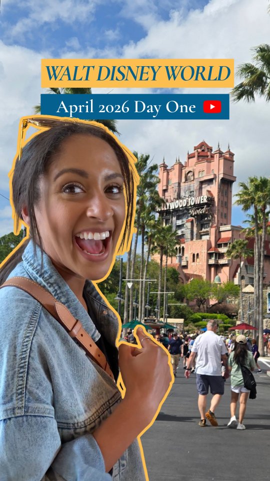 Day 1 at Walt Disney World during Easter weekend and we were NOT playing around! 🐭✨
We activated our Annual Passes, made a surprise stop at Hollywood Studios, and treated ourselves to Topolino's Terrace… but did it live up to the hype? Honestly? I have thoughts. ☕🥐
Part 1 of our Easter weekend recap is LIVE on YouTube now! 🎢🏰
🎥 Link in bio!
💬 Have you eaten at Topolino's Terrace? Let me know what you thought in the comments!
#DisneyDiningReview
#DisneyPassHolder
#HollywoodStudios2026
#DisneyEats
#DisneySpringSeason