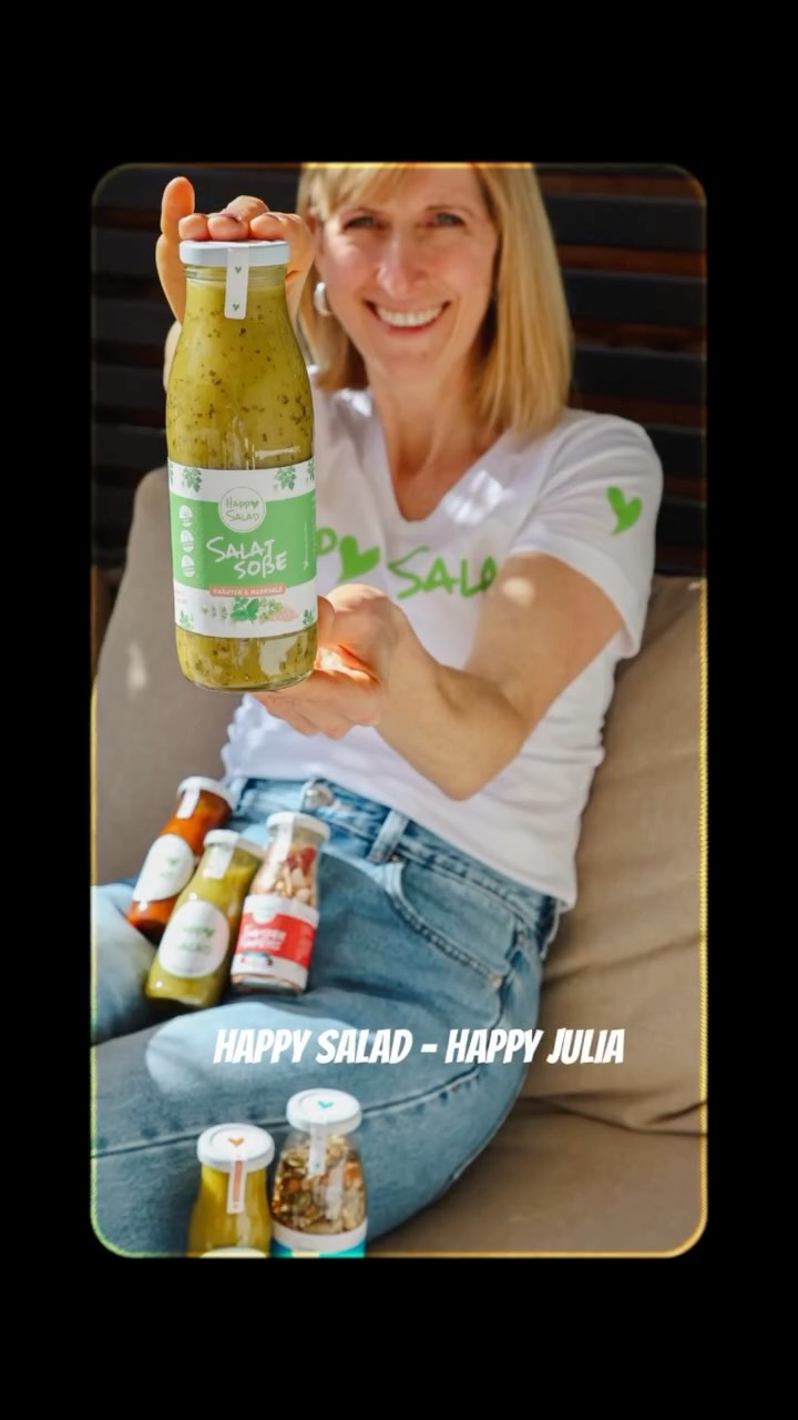 Happy Salad, happy Julia 🥗☀️
Wir wünschen allen einen wunderschönen 1. Mai – bei sommerlichen Temperaturen und hoffentlich leckeren, frischen Salaten mit unseren Happy Salad Dressings! Passend zu deinem perfekten Grillabend 🌿💚
#happysalad#happyjulia#frisch&lecker#sommer#food