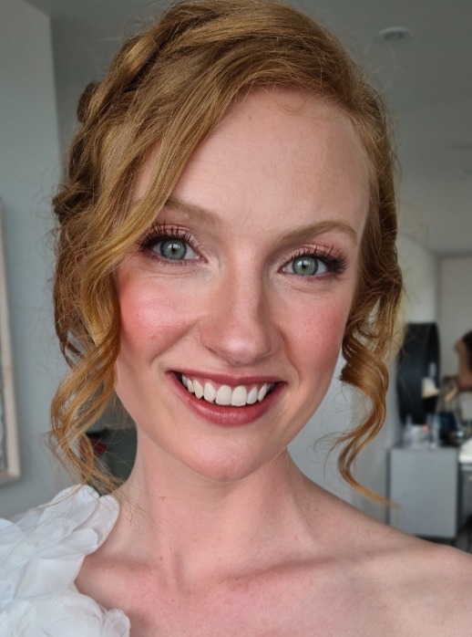 What a joy to see @tortuckey pop up on my phone today from a memory (the only thing good about my rubbish phone...I am seriously tempted to go back to a brick phone and take a camera like I used too!!)
What an absolute pleasure it was creating her bridal hairstyle and makeup too on their laid back Croyde wedding from a few years ago. Think marquee over looking the beach, beach walks, classic car, a luxury house to get ready in, sun shining, the kings coronation day so bunting out everywhere, lovely people, gorgeous bride, dream day for me! I think there are pro photos if you scroll down far enough.
Pretty blush cheeks with a glow, minimal base makeup and we played up those gorgeous eyes with cluster lashes in a slightly longer length paired with pink shimmer and champagne eyeshadows, what a superstar!
Tor's hairstyle was a low bun with a plait, a relaxed style that suited their day and most importantly suited Tor.
Bridal makeup can be so overwhelming on what to choose, what are the trends etc but my motto and style stays the same, I love to naturally enhance what you already have. I am known for my natural bridal makeup looks but the word natural means different things to each Bride. I have a few brides coming up who aren't having any foundation at all, my bride on the weekend didn't want any lipstick so we used a balm instead, for some it's a makeup that is more of a look think some lashes, eyeshadows, a highlight cheek or even a red lip. It's your face after all and I will guide you. I do have a signature style for sure but how you feel with makeup is more important than what I think or what you think you should have. So let's work together and communicate your preferences, really unsure on looks or a tad nervous then book in for a practice run.
Tor have a great anniversary, when you get to it, and hope you and your lovely little family are good.
Save if you love Tor's makeup and hair for you!