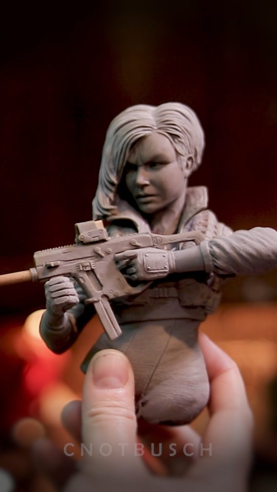 Another update on my John Carpenter’s Toxic Commando project.
In this video I’m sculpting Astrid’s hands, arms, and hair, bringing the character a lot closer to the finish line.
She’s coming out of the top of a vehicle, firing down at a bunch of zombies, just like in the game. Like most of my videos, this footage was recorded during my livestreams, so what you’re seeing are still works in progress and not the finished sculpture yet. but the sculpting stage is almost wrapped up and I’ll be moving into paint next week.
Sponsored by @focus_entmt
Materials
Cosclay Medium Firm
Cosclay C2 Clearbond
@cosclayusa
#polymerclay #zombies #johncarpenter #toxiccommando #ad