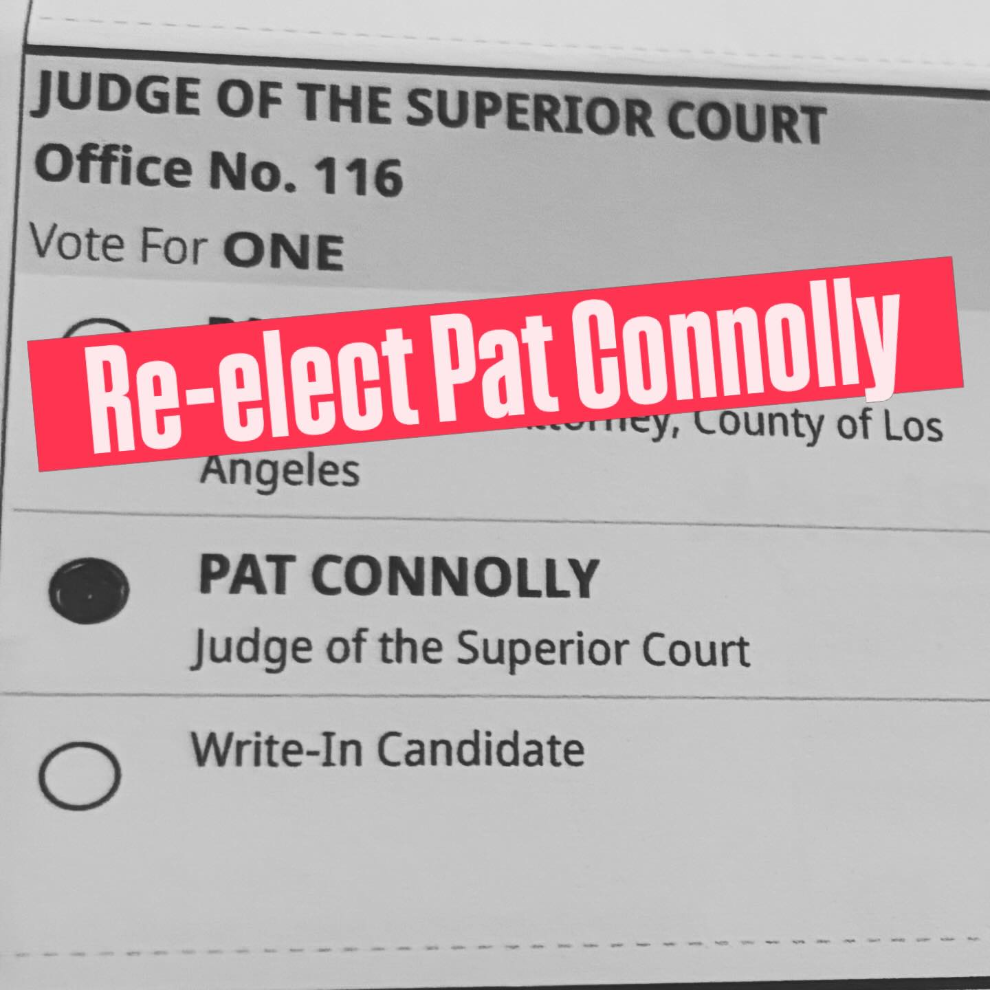 Ballots have officially dropped across Los Angeles County.
I am deeply honored to be the only candidate in this race rated “Well Qualified” by the @lacba_law Los Angeles County Bar Association—a distinction that reflects experience, integrity, and a commitment to the rule of law.
It has been the privilege of my life to serve the people of Los Angeles County, and I would be truly honored to continue that service.
Thank you for your trust and support.
— Judge Pat Connolly