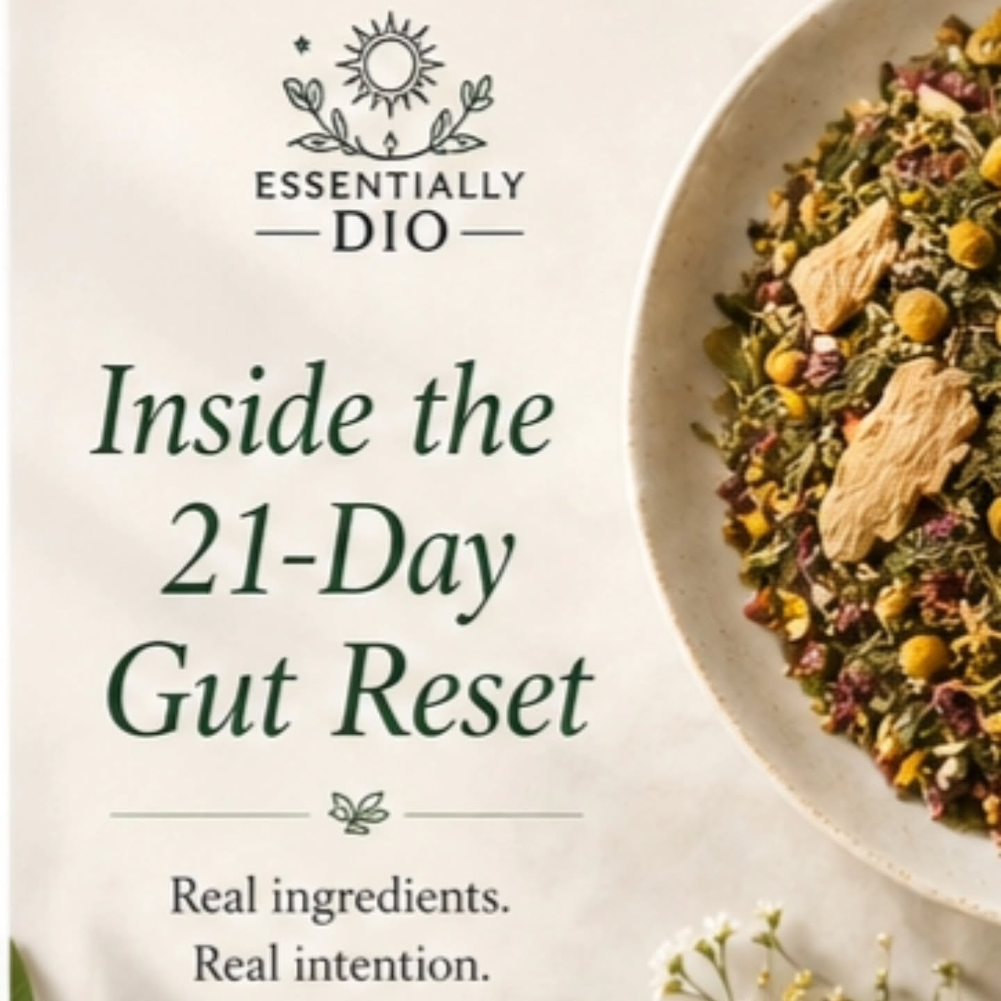 Tu gut reset no es un solo producto… es un sistema 🌿
Cada componente fue creado para trabajar en conjunto y apoyar tu bienestar desde adentro.
🍵 Digestive Tea → soporte digestivo
🌙 Restorative Tea → calma y balance
🌾 Fiber → regularidad
🌿 Tinctures → apoyo interno
No se trata de hacerlo perfecto.
Se trata de hacerlo constante.
💛
Si no sabes cuál opción es mejor para ti (Gentle o Deep),
puedo ayudarte.
📩 Escríbeme
@essentially.dio
.
.
.
Your gut reset isn't just one product... it's a 🌿 system
Each component was created to work together to support your wellbeing from within.
🍵 Digestive Tea → digestive support
🌙 Restorative Tea → calm and balance
🌾 Fiber → regularity
🌿 Tinctures → internal support
It's not about making it perfect.
It's about making it constant.
💛
If you don't know which option is best for you (Gentle or Deep),
I can help you.
📩 Write to me
@essentially.dio