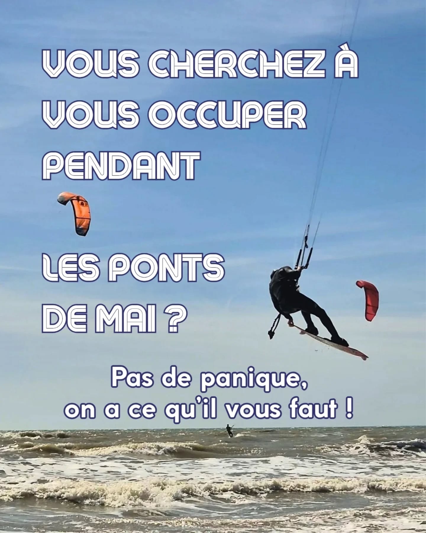 🌊 En mai, fais ce qu’il te plaît… surtout plonger dans l’aventure ! 🌊
Les ponts de mai sont l’occasion rêvée pour prendre le large et profiter des plaisirs de l’eau 💦
Surfez sur la vague !
Paddle en toute liberté, baignade rafraîchissante ou sortie en mer… à toi de choisir ton rythme ⚓️
☀️ Soleil sur la peau, horizon à perte de vue
🌊 Sensations, détente et éclats de rire
🏄♂️ Des moments qui sentent déjà l’été
Que tu sois amateur de glisse ou simplement en quête d’évasion, tout est réuni pour un séjour inoubliable 🌿
📅 Les places se remplissent vite… alors n’attends pas pour réserver !
👉 En mai, laisse-toi porter… et viens profiter 🌊
#PontsDeMai #ActivitesNautiques #Evasion #Mer #Weekend
