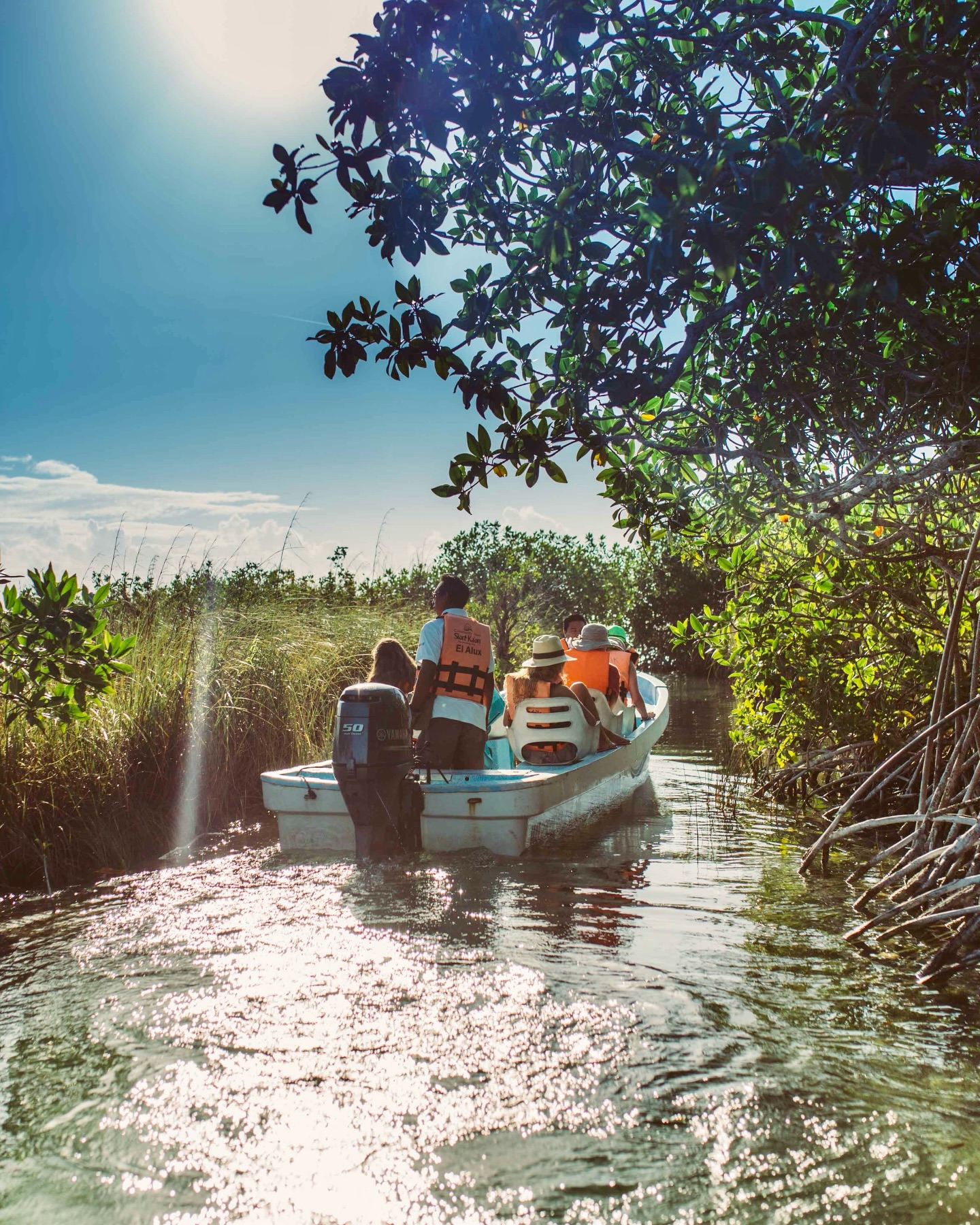 Floating through Muyil feels like drifting through a dream 🌿💦✨
Surrounded by mangroves, birds, and total silence, you just lean back and let the natural canals carry you… no rush, no noise, just pure connection with nature 💚
It’s one of those experiences you don’t just see — you feel.
#muyil #mexicokantours #siankaan #floatingcanals #natureescape tulumadventures