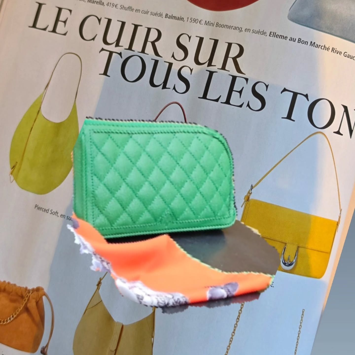Le Cuir est ma Passion depuis 40 ans -
Un Sac colore c ' est *ta Signature de la Journee !
B FLO COLLECTION
SAC Gabrielle matelasse
@galerieandresthalmannparis
@casamance.mode
@florence.e.bachofenszekely
#bechic #BFLOZURICH #saccolore #parislife