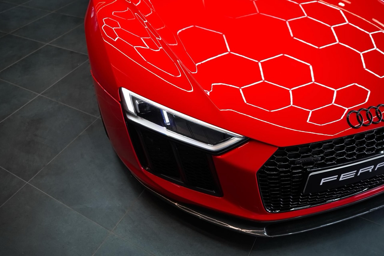 Audi R8 ❤️ ・5.2 V10 ⏐ 449 kW ・2016 ⏐ 78 000 km ・Bang&Olufsen helisüsteem ・Magnetic Ride vedrustus ・Carbon interjöör ja väline pakett Võta ühendust ja broneeri proovisõit: Kert Kruusmaa / +37257855272 / kert.kruusmaa@ferati.ee ______ Audi R8 ❤️ ・5.2 V10 ⏐ 449 kW ・2016 ⏐ 78 000 km ・Bang&Olufsen sound system ・Magnetic Ride suspension ・Carbon interior and exterior package Get in touch and book your test drive: Kert Kruusmaa / +37257855272 / kert.kruusmaa@ferati.ee
