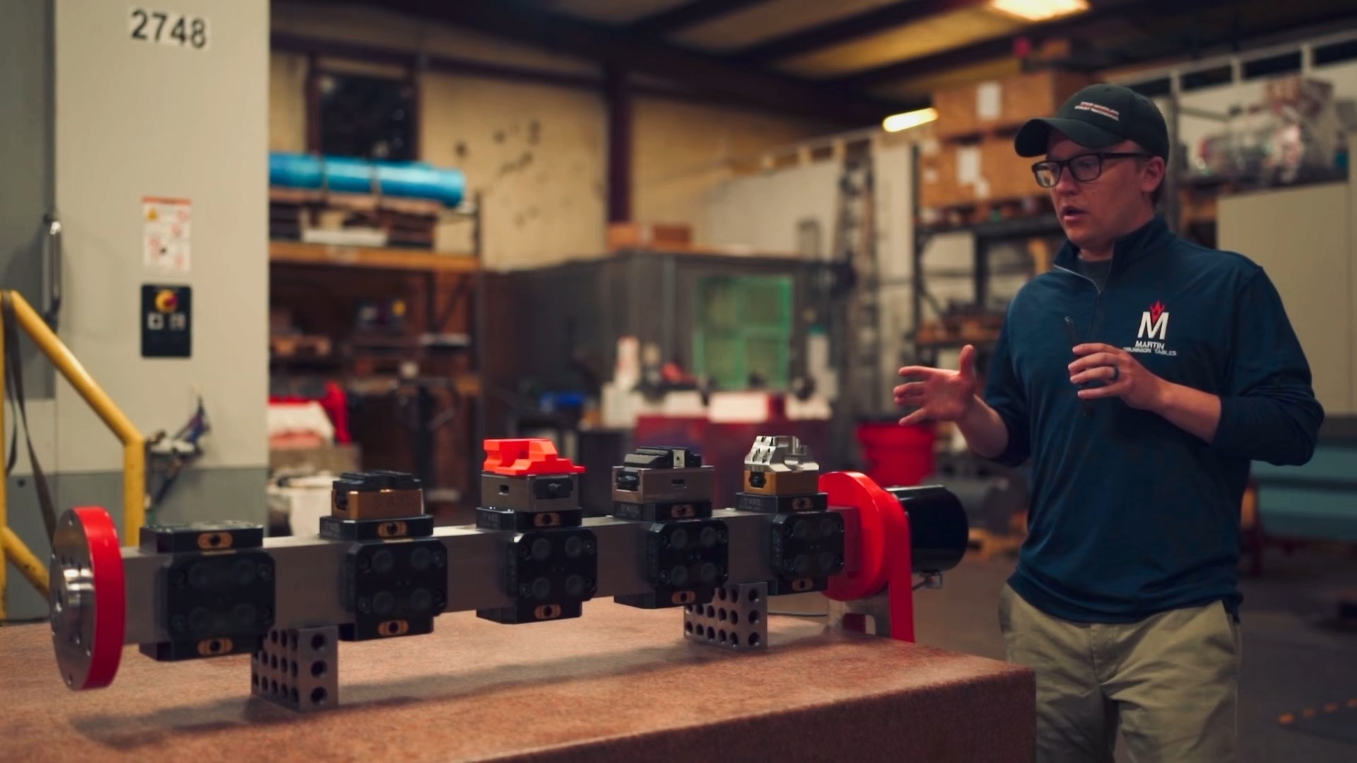 A new Stallion Trunnion is headed into a @haas_automation VF-7 with an HRT310 rotary table, built around a serious production setup!
This customer is using the 52 mm RockLock system from @5thaxis to mount their custom fixtures, allowing them to run 20 custom fixtures at a time — 5 on each face.
For demonstration purposes, we loaded the trunnion with a mix of workholding options, including:
• @5thaxis V75100X with custom-made jaws
• @schunkusa KSC3 vise with serrated jaws
• Schunk KSC3 vise with 3D-printed jaws
• 5th Axis vise with dovetail jaws
This fixture package also includes our new TS1200-IB braking system, adding the extra clamping force needed for rigid, stable machining in demanding applications.
It’s a great example of what a properly integrated 4th-axis setup can do when the trunnion, rotary, brake, and workholding are all designed to work together.