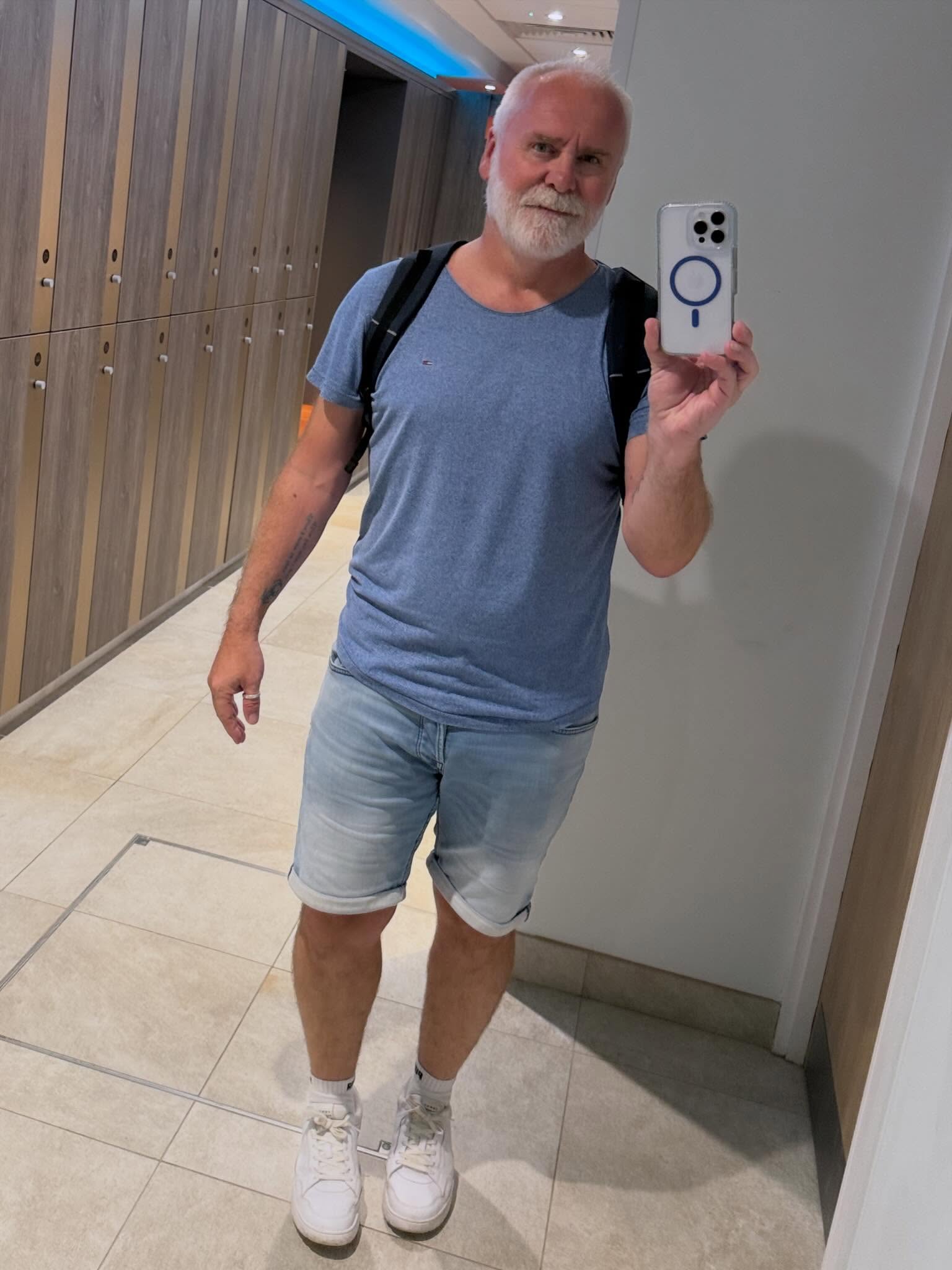 Sunday swim done 🏊♂️ New Speedos in the pool today too. I think blue is my favourite colour 😊 #sundayvibes #swimlife #meninspeedos #gayfitover50 #indieauthorsofinstagram